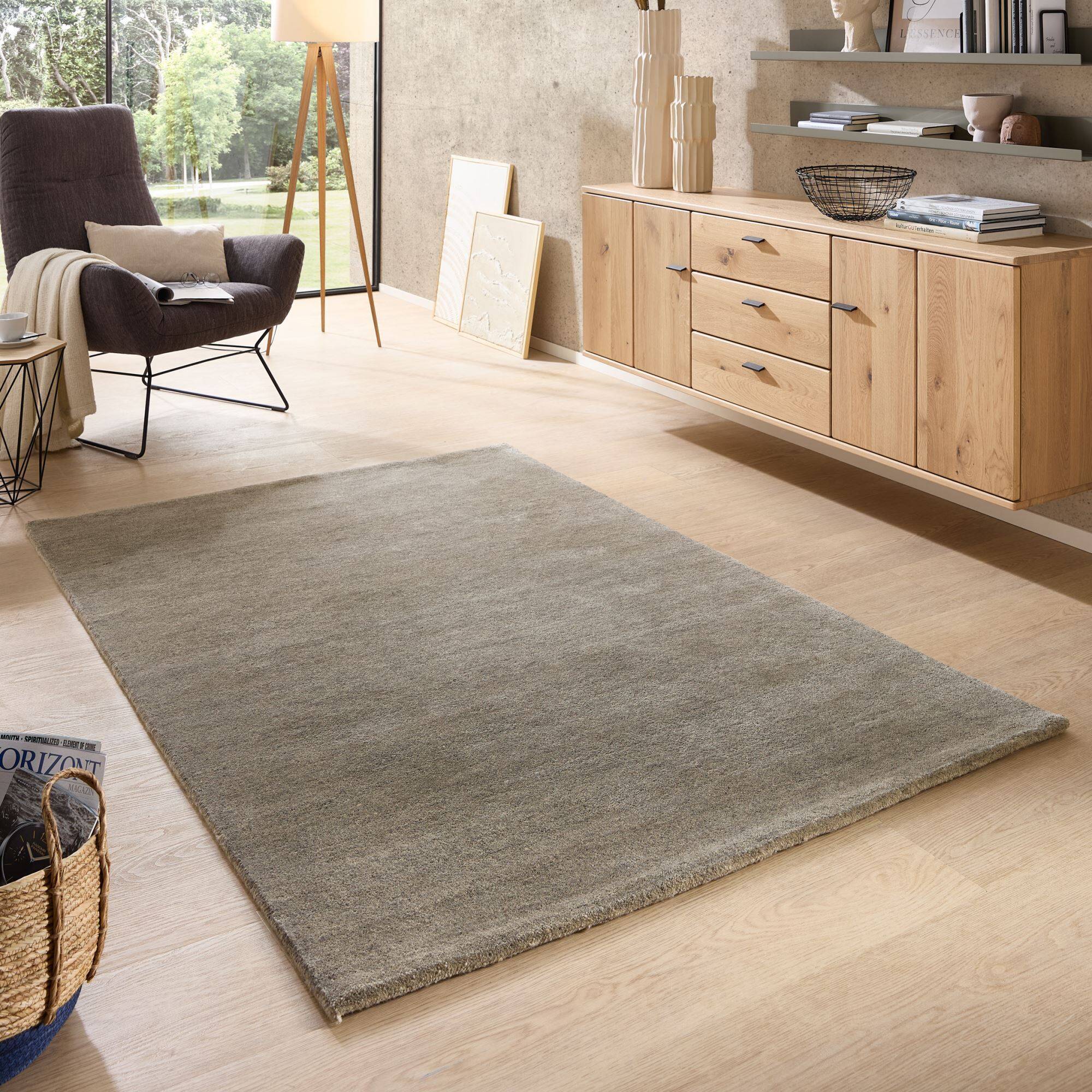Natur Pur Teppich Nomad unbehandelte Schurwolle