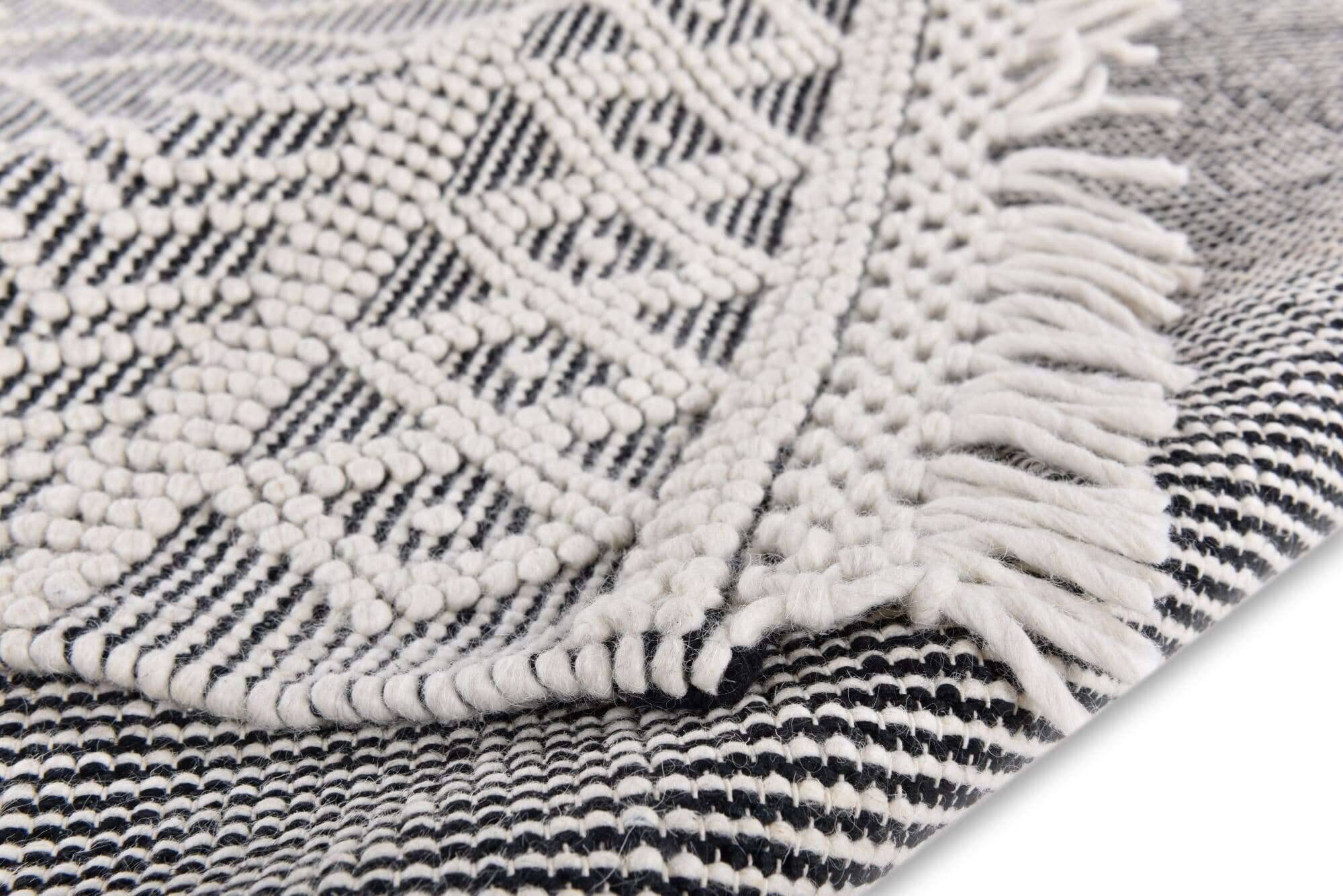 Macrame_two_650grey_426456_9 Tom Tailor Colored Macrame two Teppich Natur Wollteppiche
