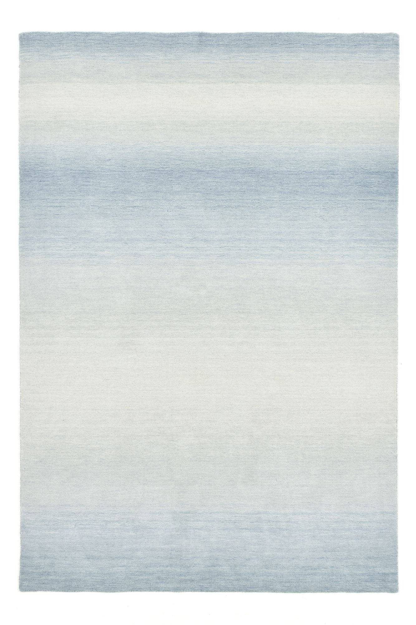 Teppich Modern 160x230cm Wanda handgewebt Schurwolle grau-türkis Teppich Modern 160x230cm Wanda handgewebt Schurwolle grau-türkis
