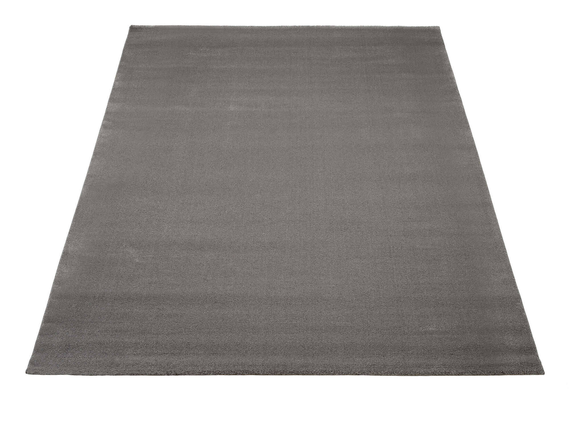 MEL01-640-5 Hochflor Teppich Melira Shaggy Einfarbig