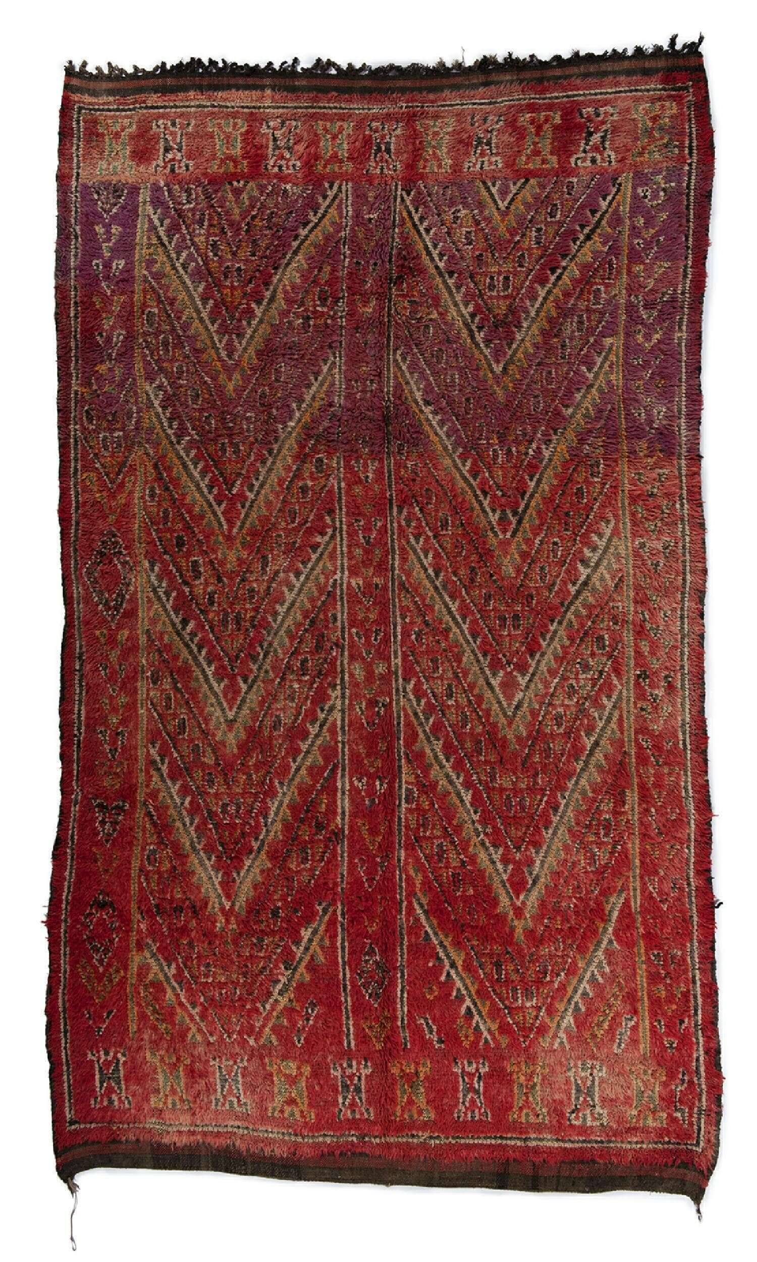 BeniOurainLegends_KK225_210redmulti_418785_1 Teppich Beni Ourain Legends Antik 186x324 cm Theko