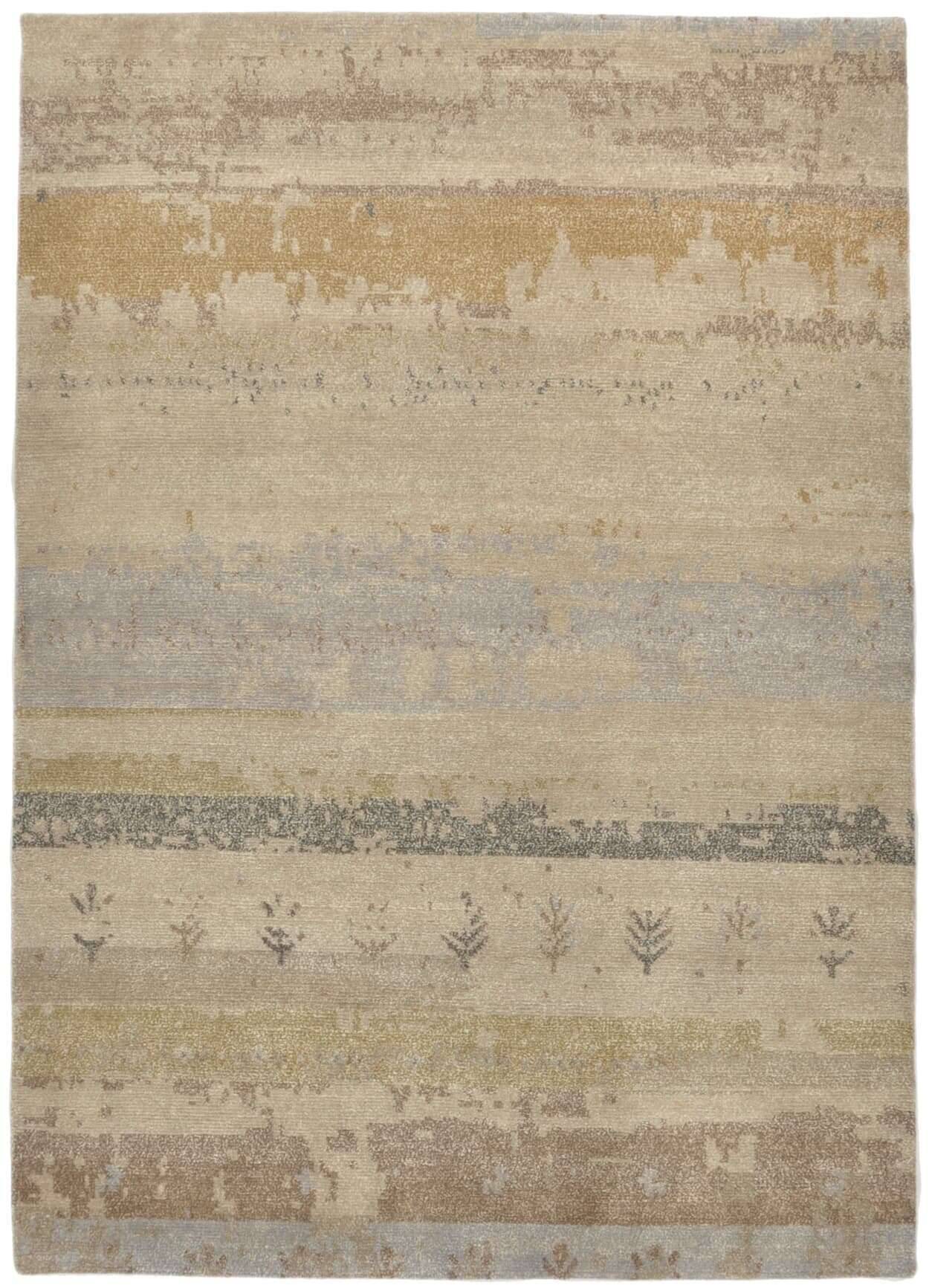 FineNature_C3267_653greymulti_405458_1 Fine Nature Teppich Vintage C3267 Nepal Wunschmaß