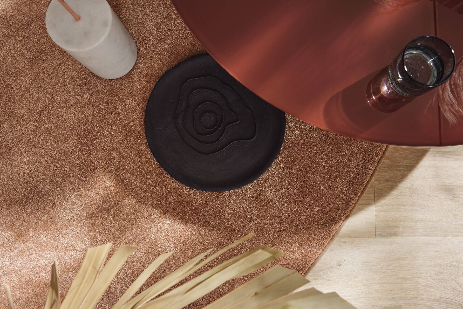 JAB ANSTOETZ Uni Teppich Powder im Wunschmaß JAB ANSTOETZ Uni Teppich Powder im Wunschmaß