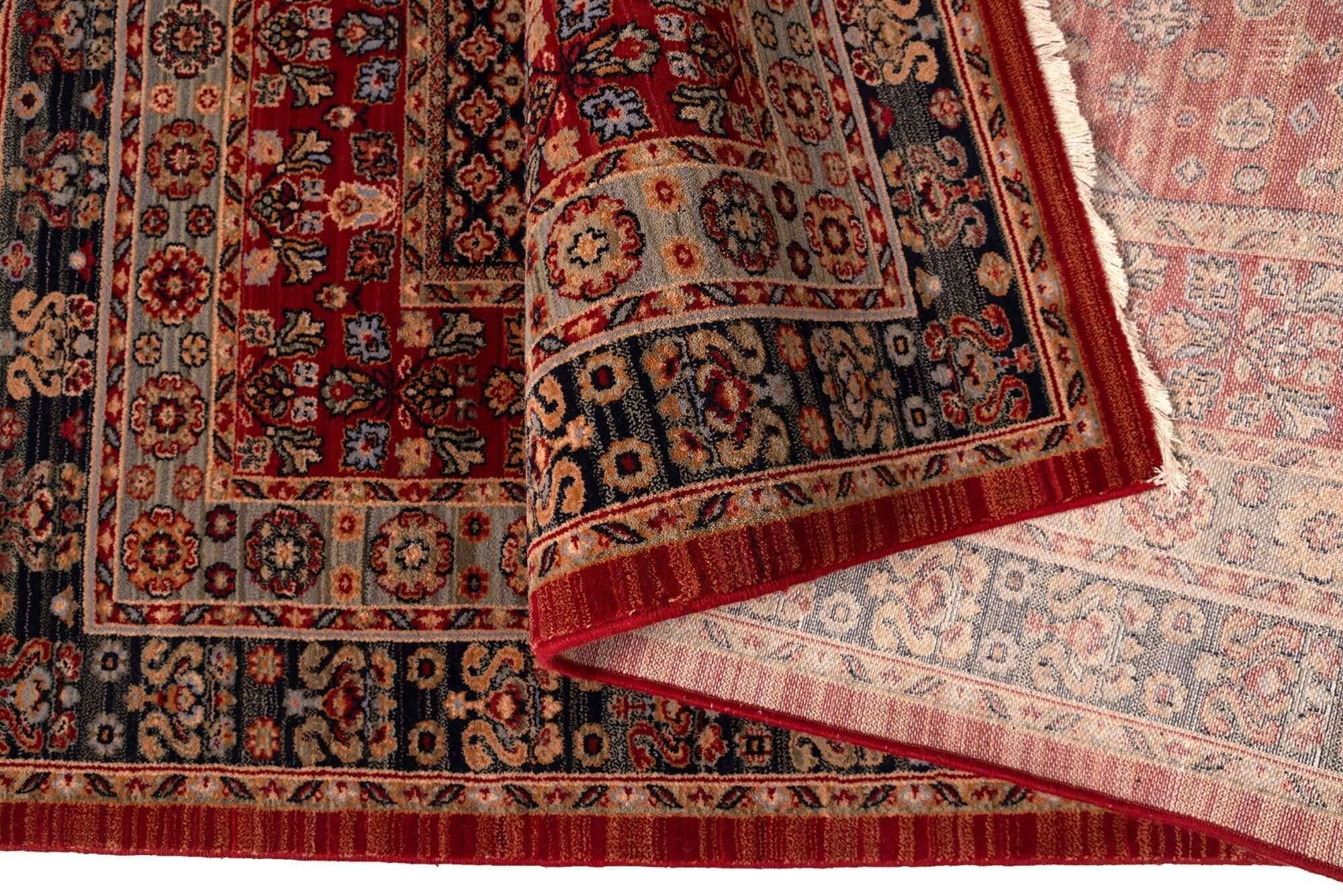 Saharna_2400_205redmulti_422769_9 Teppich Saharna 2400 Webteppich aus reiner Wolle
