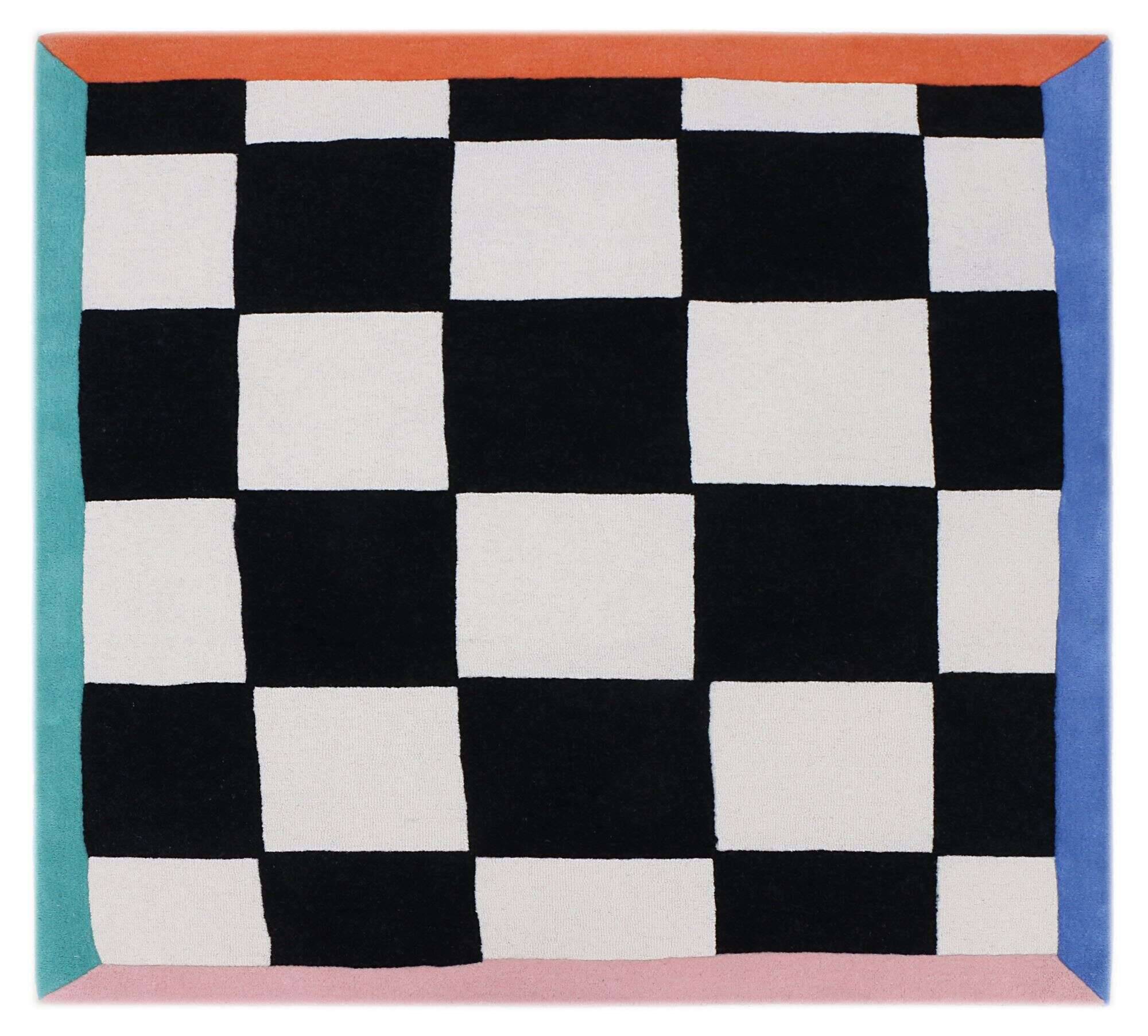 bings_checkmate_615_multi_431265_1 Tom Tailor Designteppich Check Mate by Fabienne Meyer aka Bings