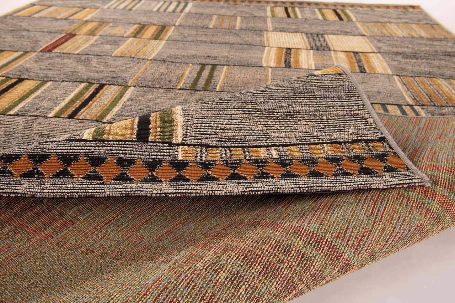 Aurora_GF040_655greymulti_418453_9 Flachgewebe Aurora GF-040 In und Outdoor geeignet