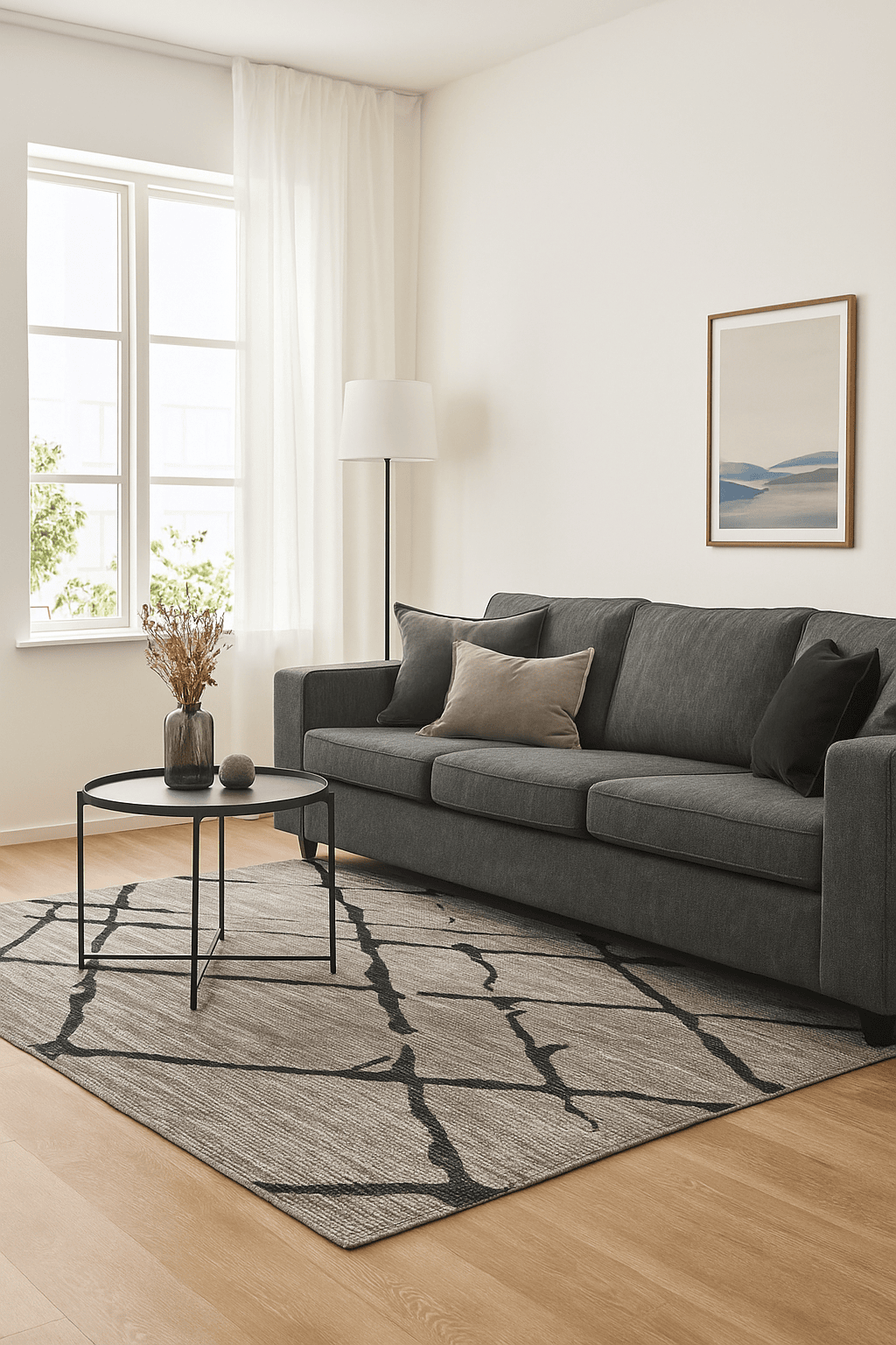 Sydney D.252 C.040 Striche grau Sydney D.252 C.040 Striche grau