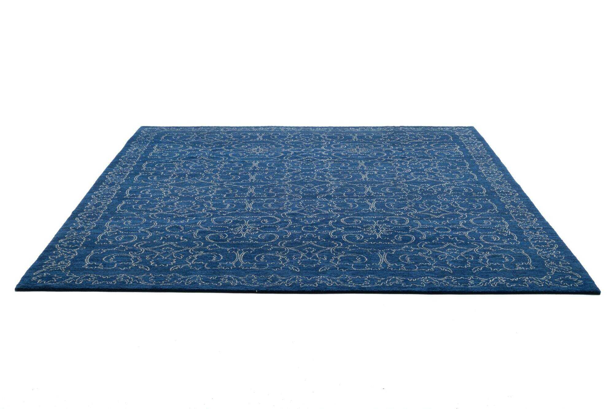 Nepal Teppich Jabu Silk 30 Wolle Seide Design Teppich 250x308cm