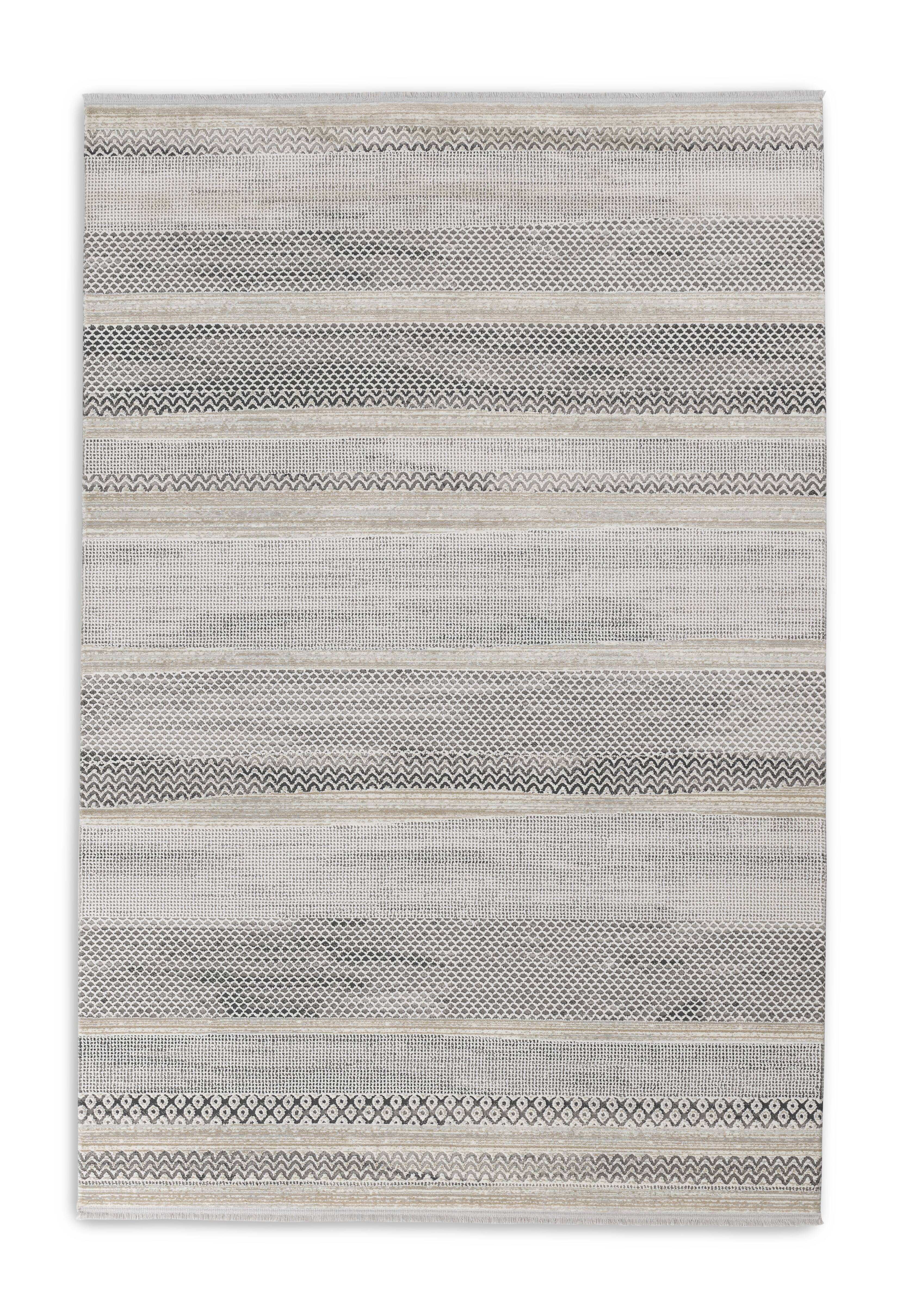 Vercelli 160x230cm D.241 C.000 Allover creme-anthrazit Vercelli 160x230cm D.241 C.000 Allover creme-anthrazit