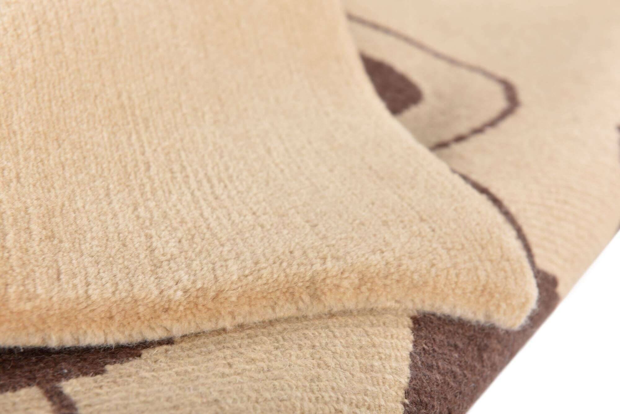 gurkha_mc11_553beigemulti_411053_9 Nepal Teppich 160x229 cm Gurkha MC11 Schurwolle Wunschmaß