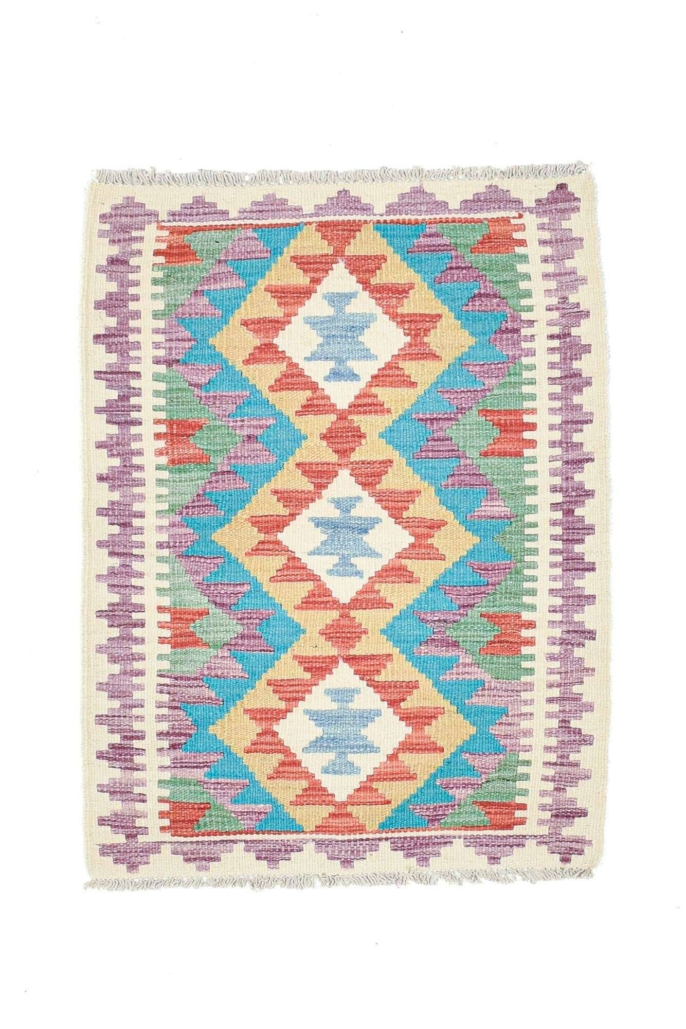 tablashah_3580_800multicolor_434887_1 Handgewebter Kelim Teppich Tablashah Schurwolle bunt 061x081cm
