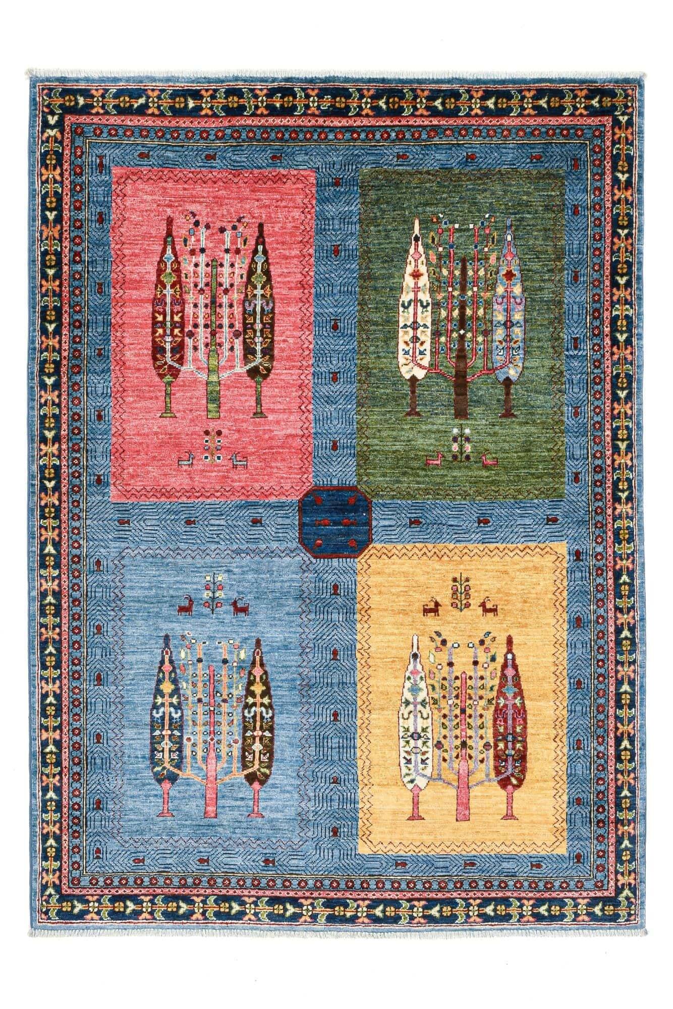 Kandashah Ziegler Handgeknüpft Schurwolle ca.151x205cm Kandashah Ziegler Handgeknüpft Schurwolle ca.151x205cm