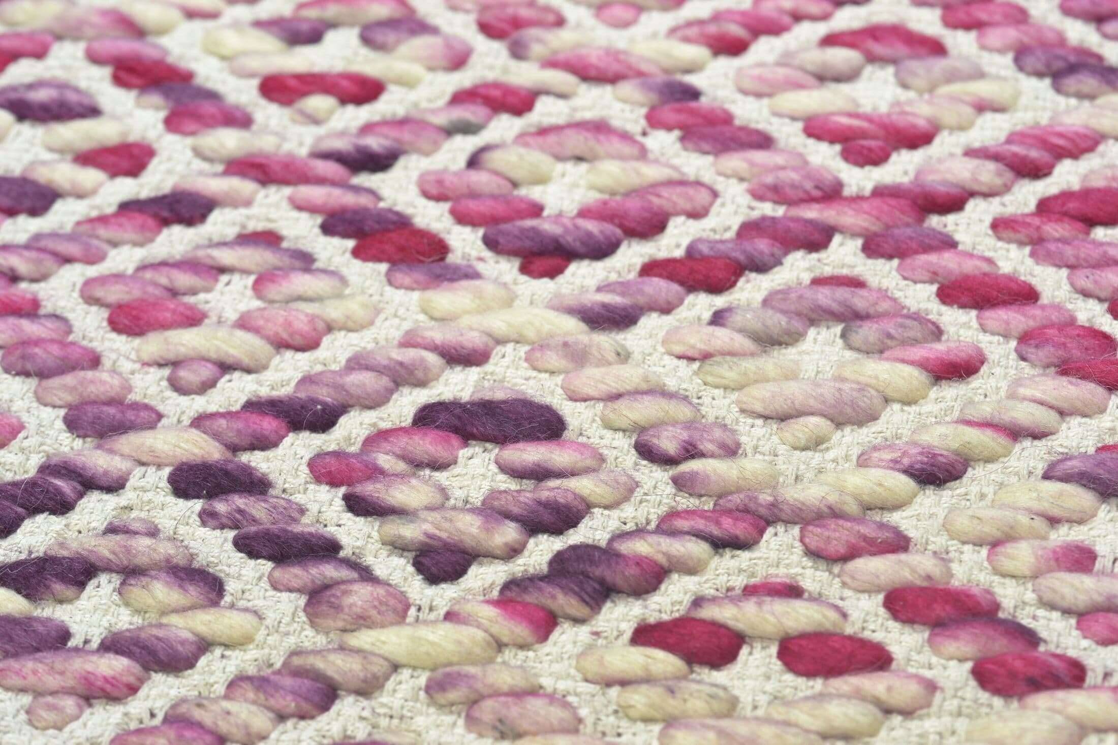 Smoothcomfort_diamond_berry_404507_6 Smooth Comfort Diamond Handwebteppich lila Natur Teppich