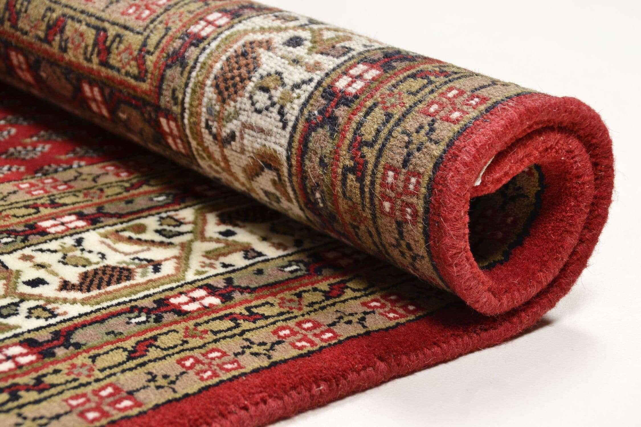 chandi_mir_redcream_100346_9 Chandi Mir 7/52 Handgeknüpft Reine Wolle