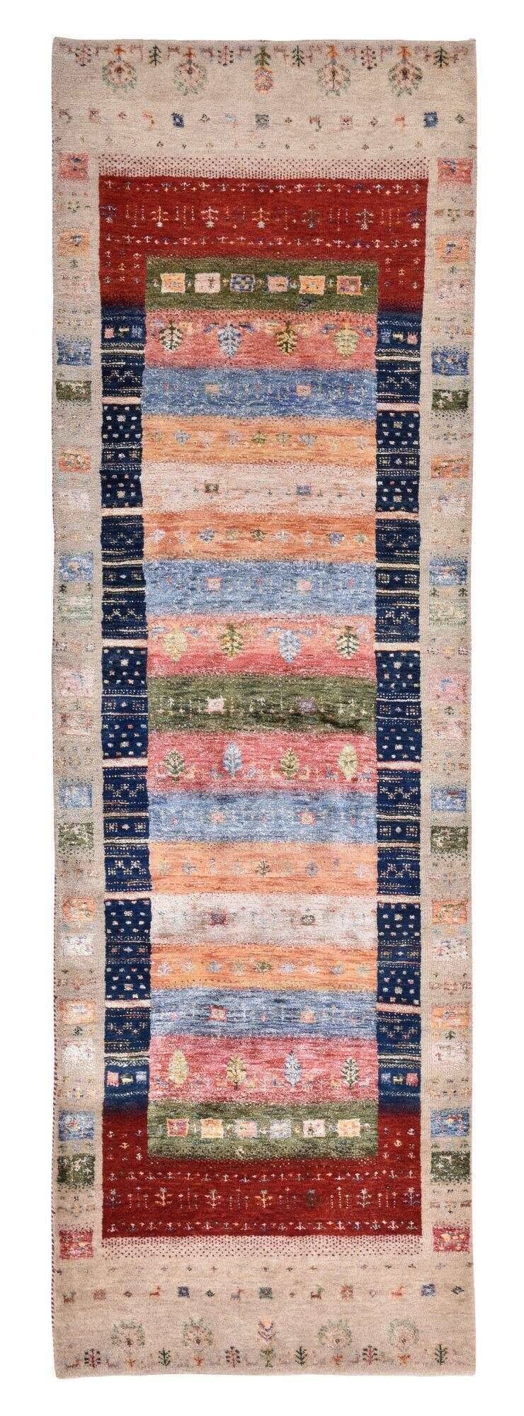 farssupersilky_lr88s_800multicolor_427388_1 Fars Super Silky Gabbeh Läufer Handgeknüpft