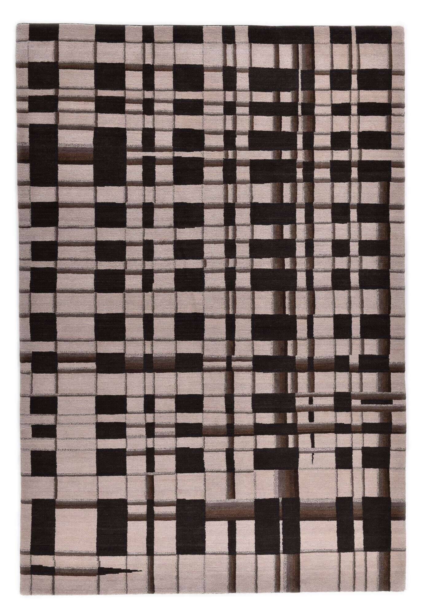 jabusilk30_ds329_505brownmulti_110694_1 Teppich aus Nepal Jabu-Silk 30 Nepal 160x230 cm Design DS329
