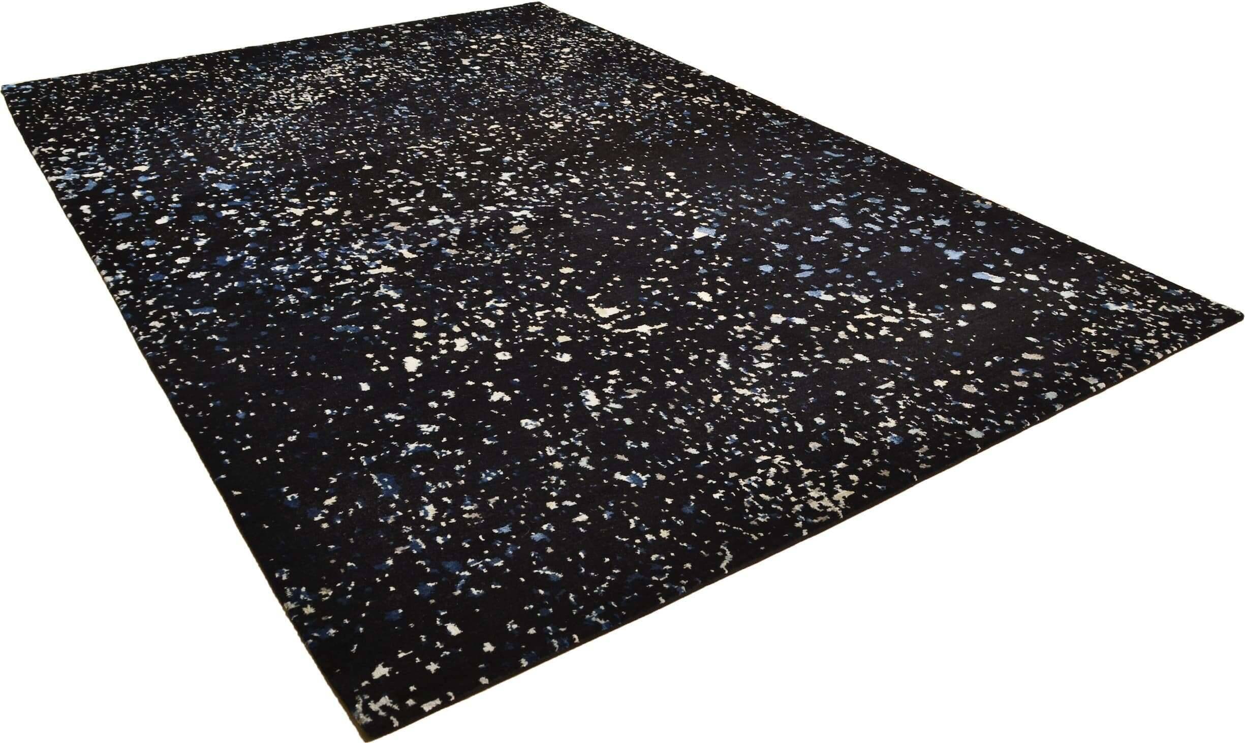 JabuSilk30_C2915_p15_70-Wool-30-Silk_204x302_2 Jabu-Silk 30 Handgeknüpft in Nepal 204 x 302 cm Design C2915