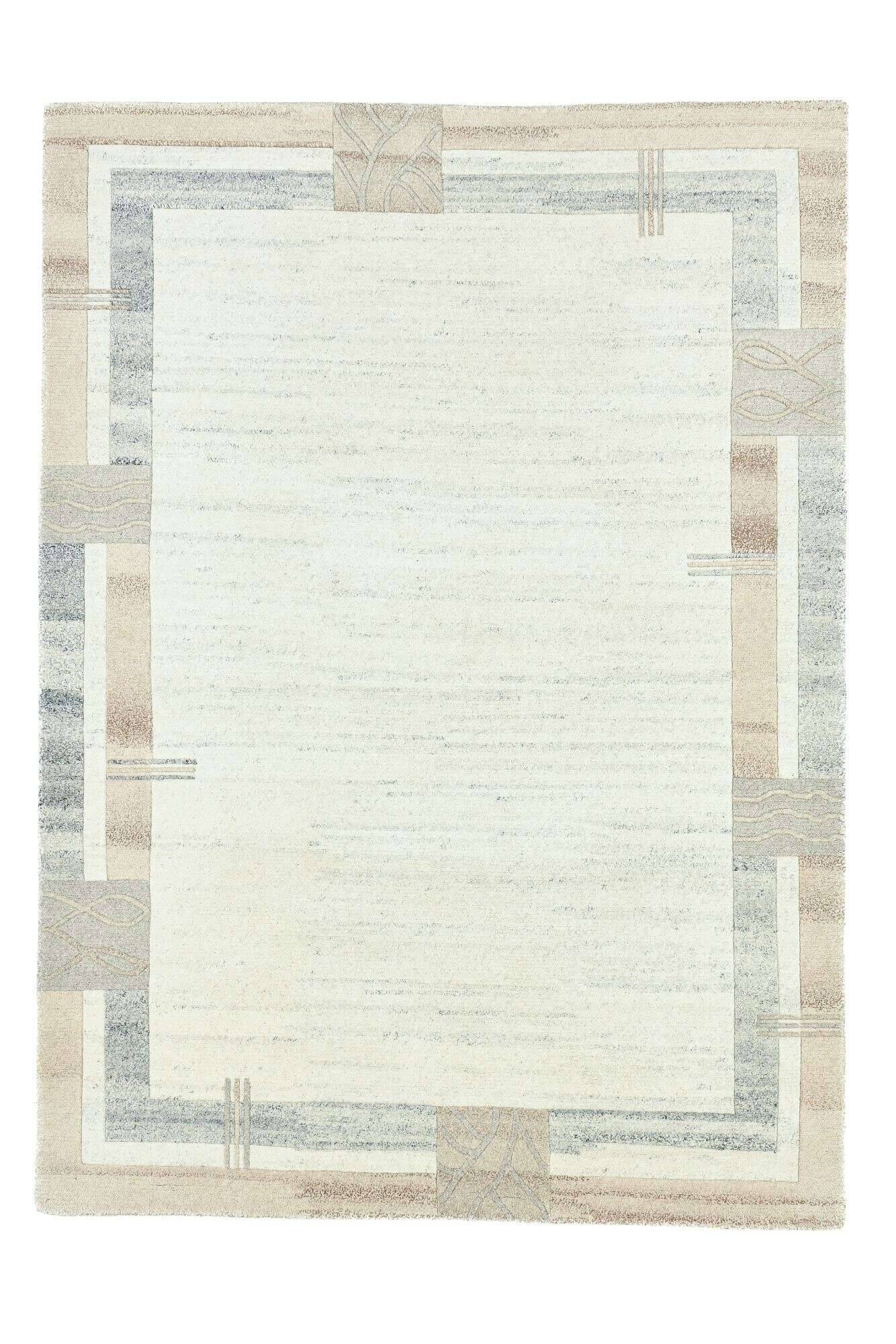 natura_2072_112natural_140999_1 Wollteppich Natura Handgeknüpft 160 x 230 cm Natur Teppich