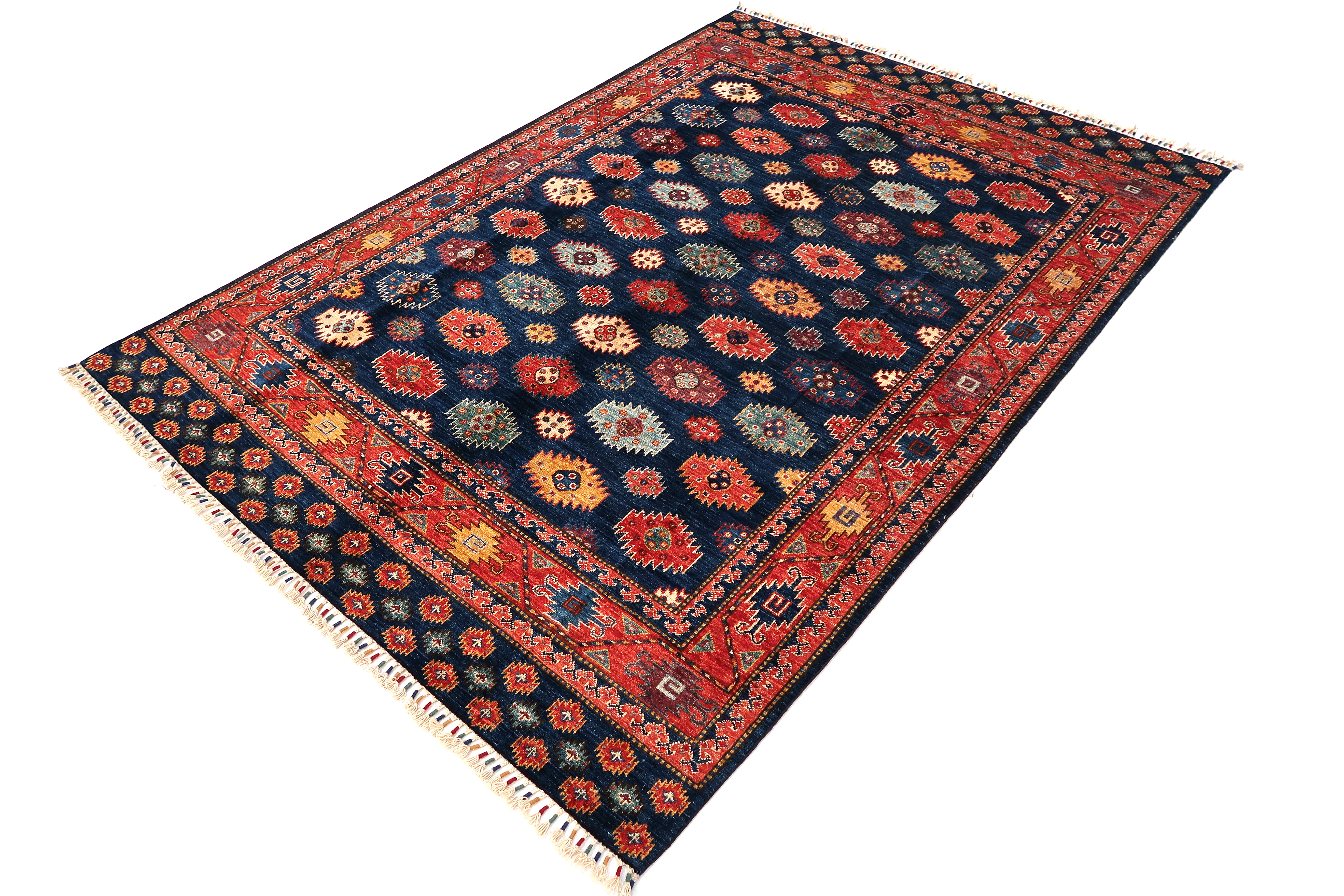 Jomud Orientteppich Handgeknüpft 170x240 cm Schurwolle