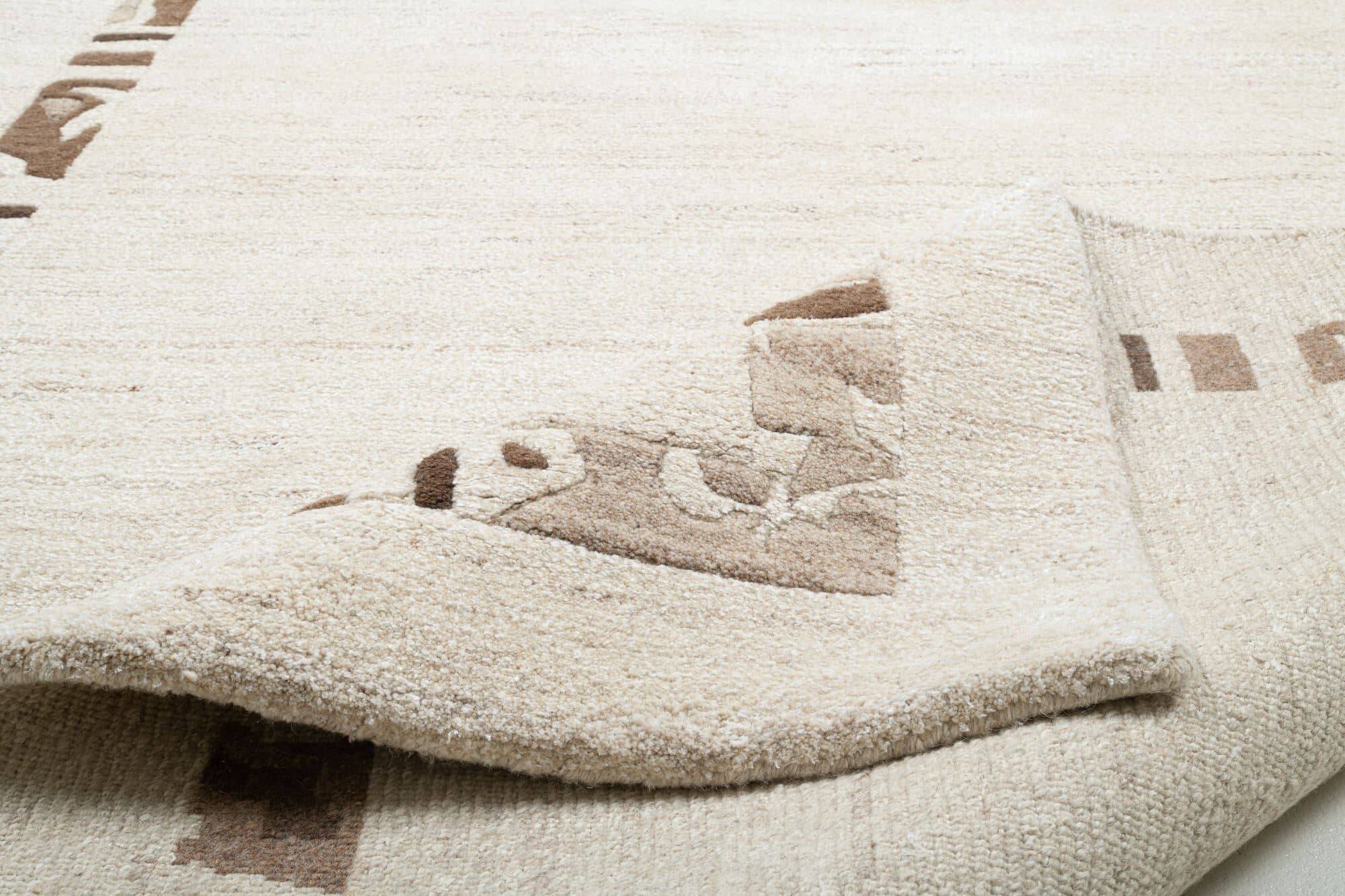 Naturteppich Cologne Silk Handgeknüpft beige 160x230cm
