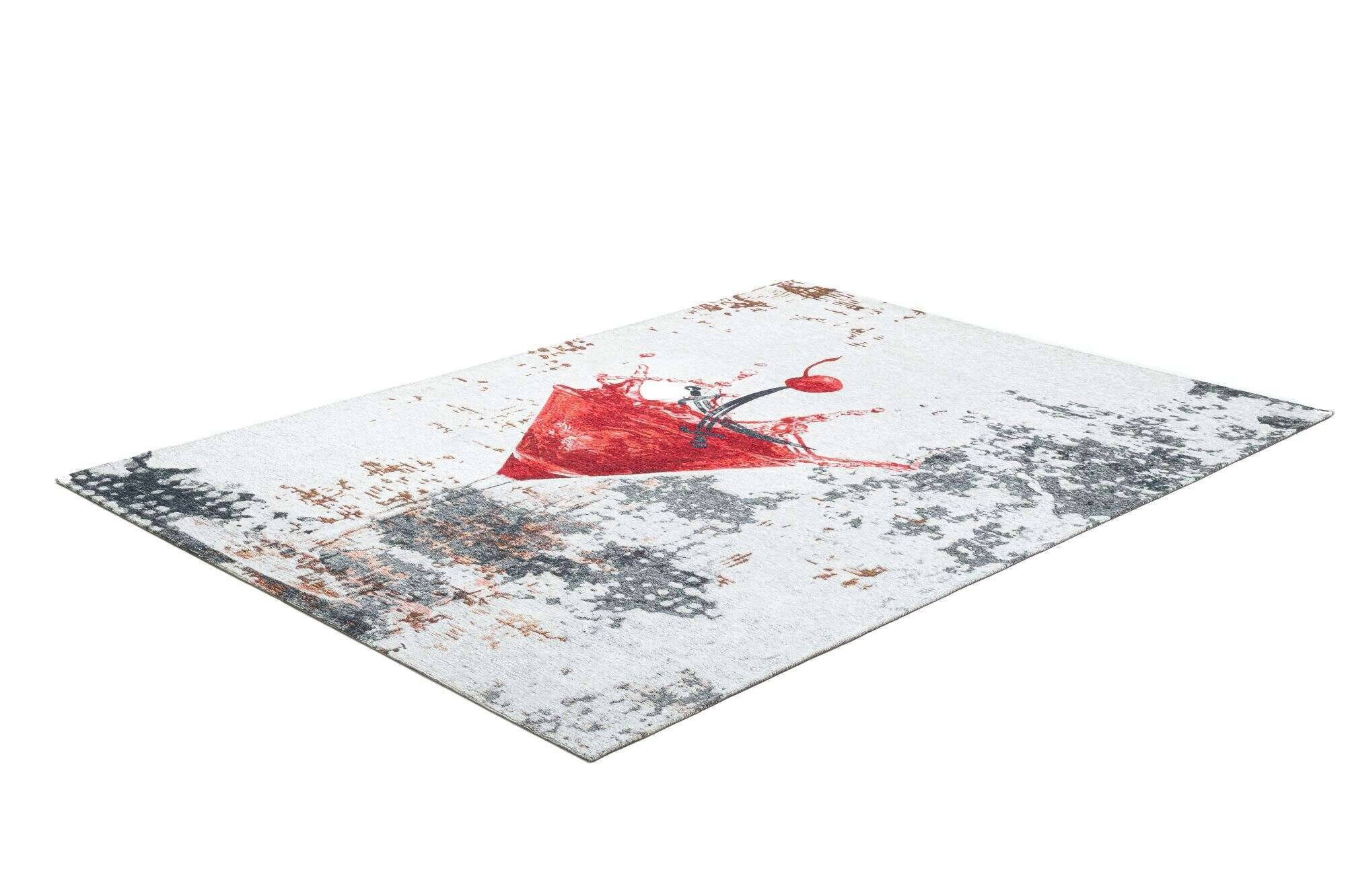 keitum_sa-014_205-red-multi_429166_2 Sansibar Flachgewebe Design Teppich Keitum