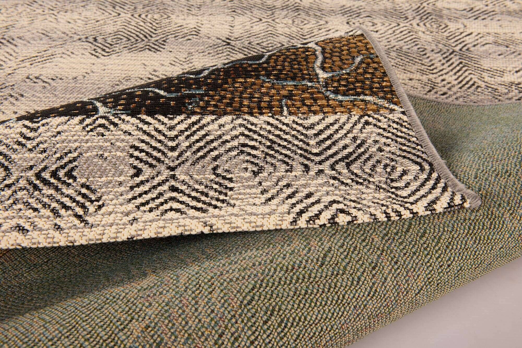 aurora_gf043_655greymulti_418462_9 Flachgewebe Aurora GF-043 In und Outdoor geeignet