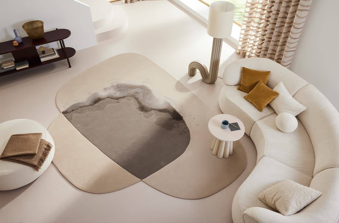 CAFFEE LATTE - ICONS – Carpets with Soul by JAB ANSTOETZ