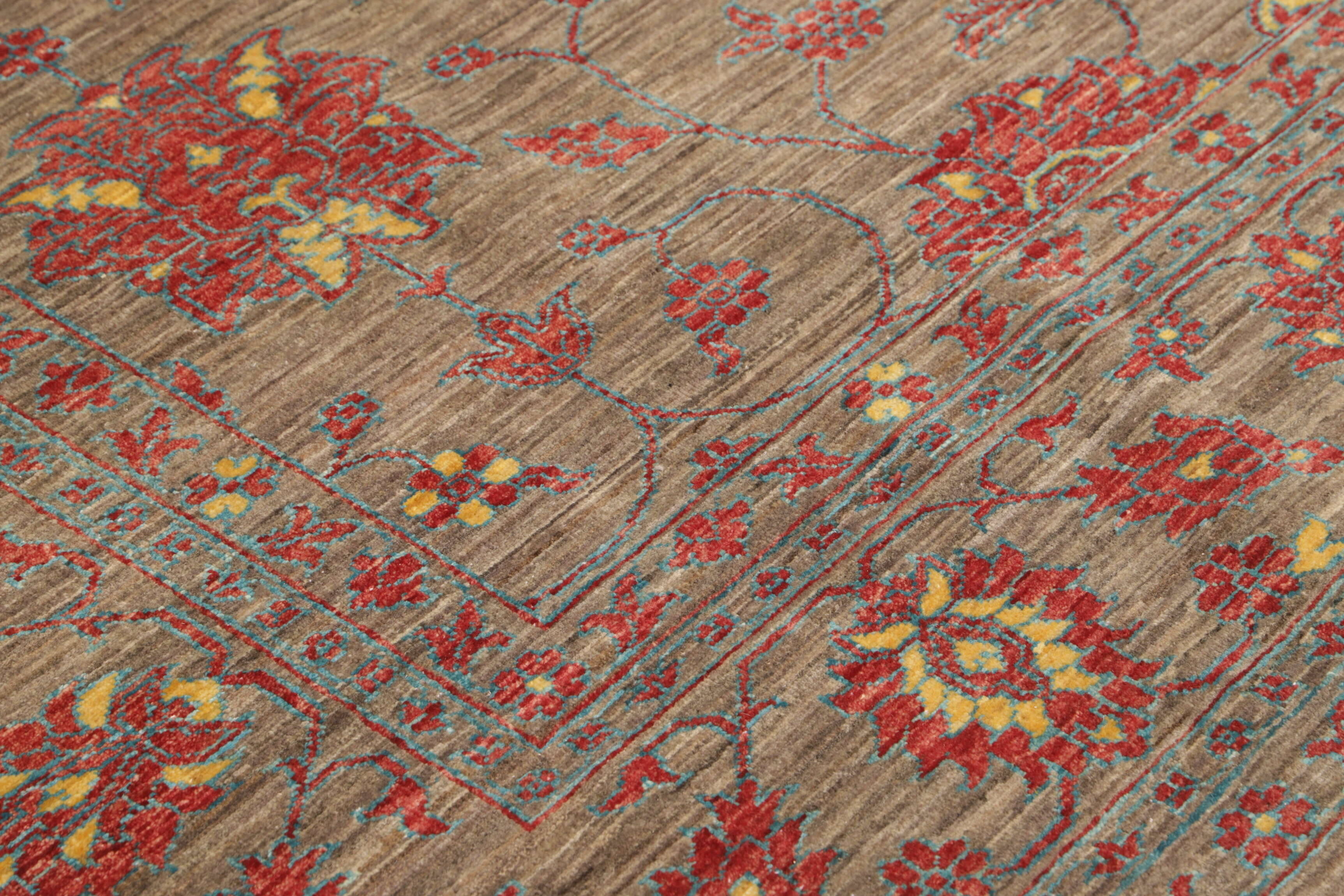 RSN376327-00005 Ziegler Teppich 250x346 cm Orientteppich braun Handgeknüpft Wolle