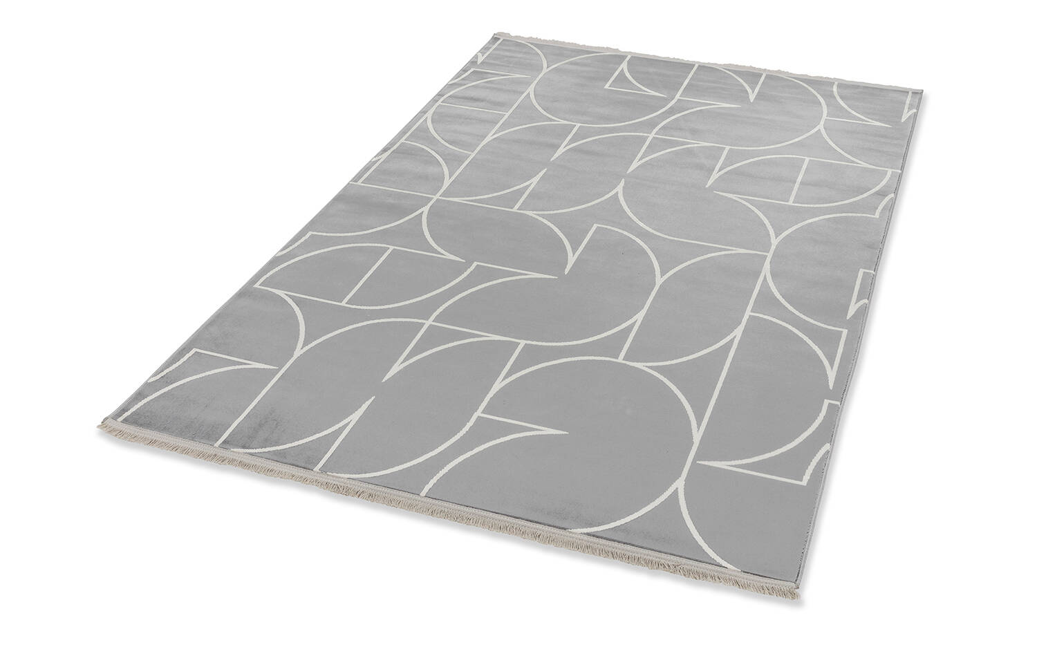 Schöner Wohnen Teppich Magic 6104-222 Flachgewebe silber Schöner Wohnen Teppich Magic 6104-222 Flachgewebe silber