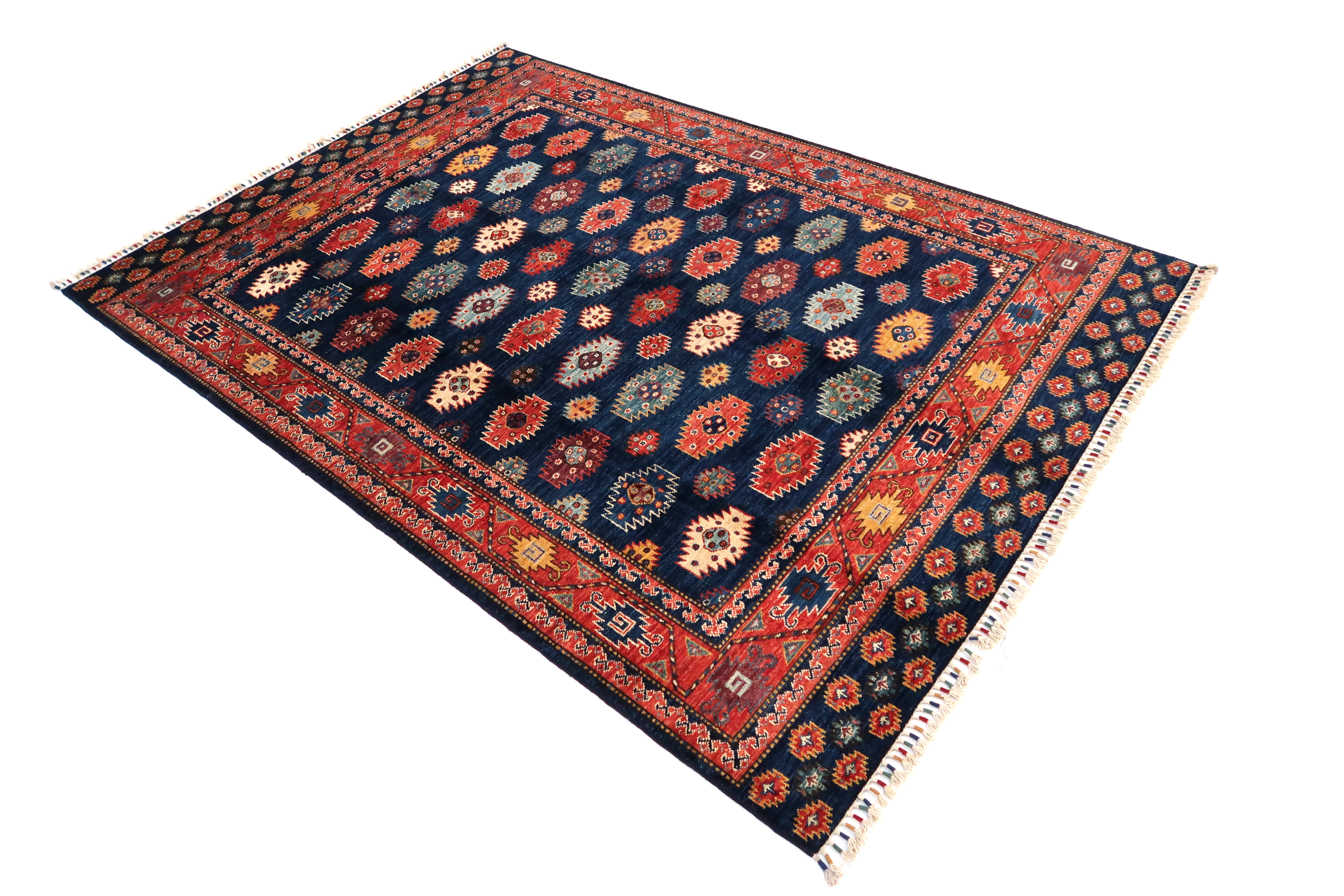 Jomud Orientteppich Handgeknüpft 170x240 cm Schurwolle