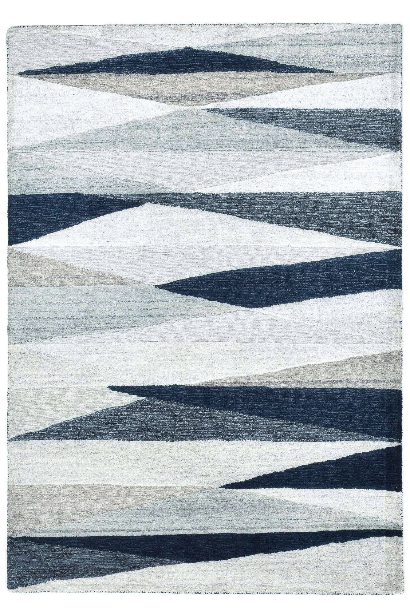 bloom_zo-3199-19_643silvermulti_416685_1 Teppich Modern Handtuft 160x230 cm Wolle und Viskose Wohnteppiche