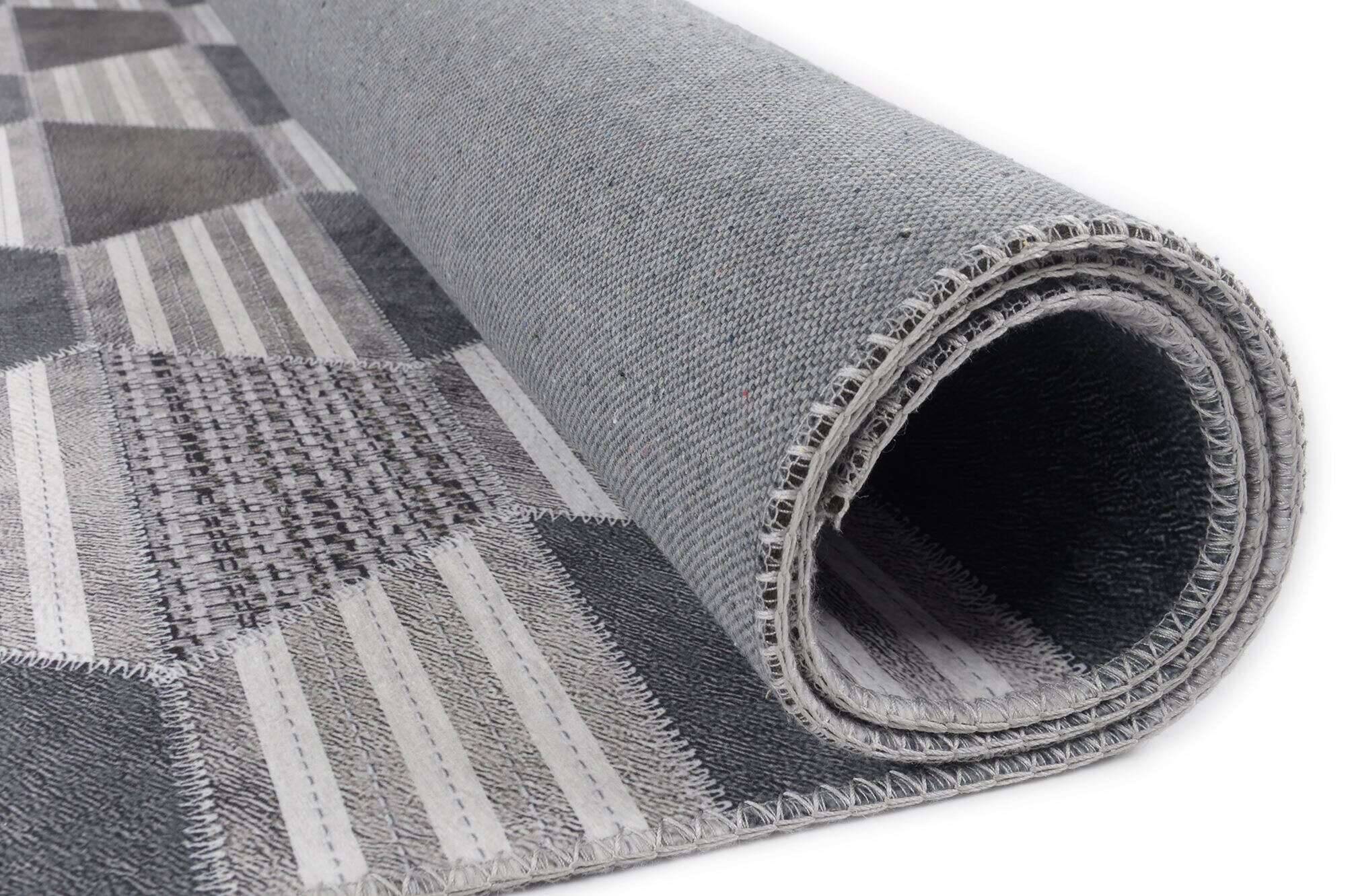 Design TeppichSerena GF-077 grau von Gino Falcone