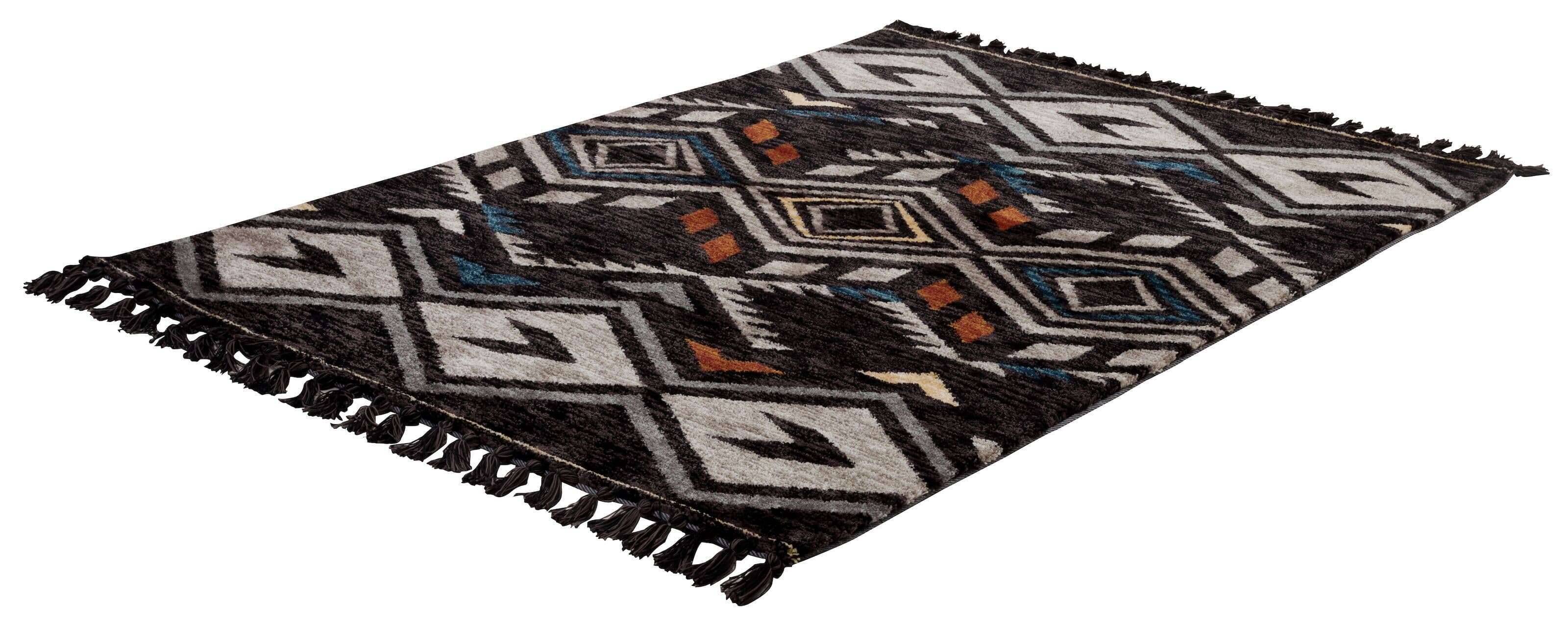 Vittoria_GF-014_610blackmulti_412042_2 Vittoria Gino Falcone Teppich Hochflor Kuschelteppich