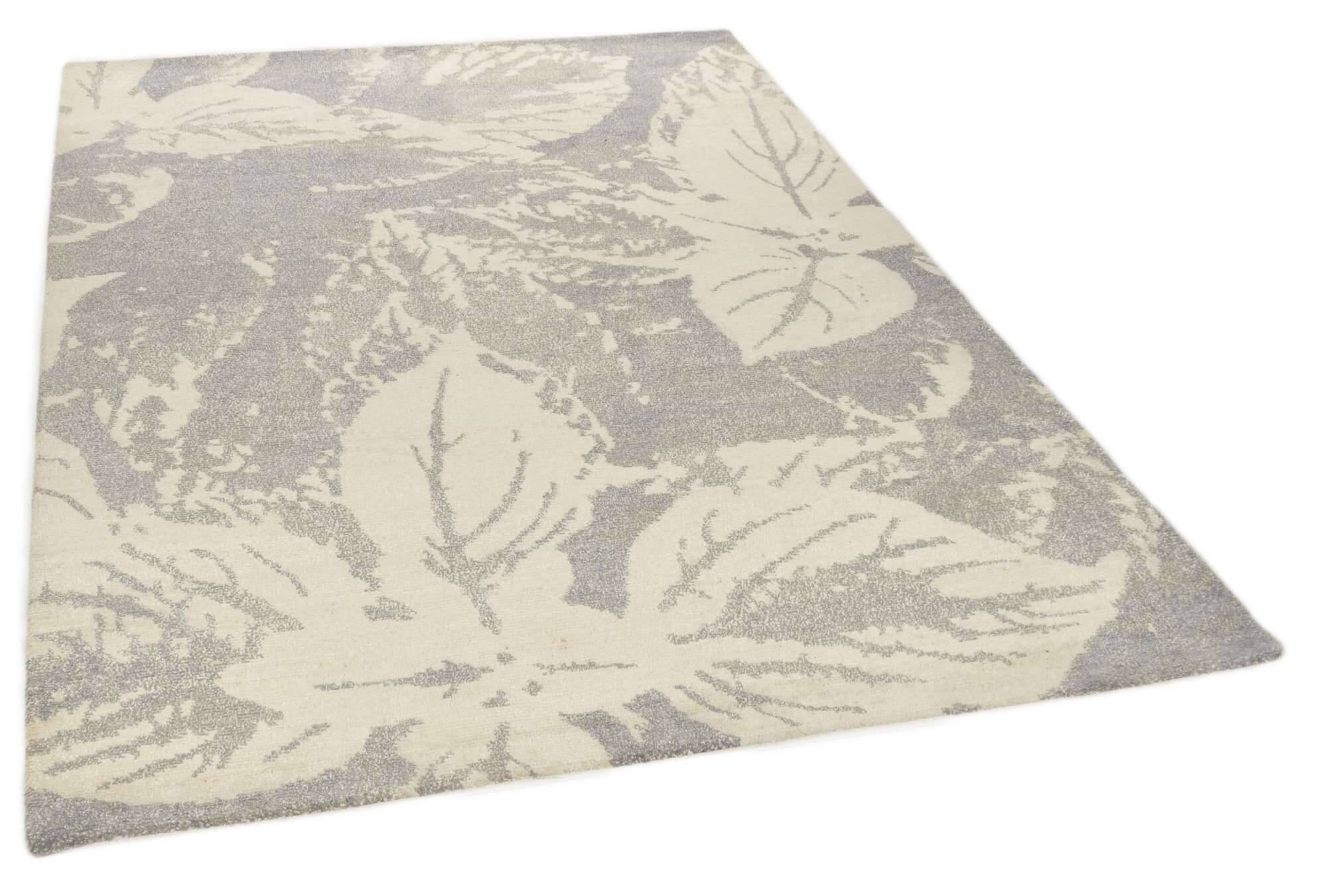 FineNature_C2903_559beigegrey_401621_2 Teppich Fine Nature Nepal Muster C2903 Wunschmaße