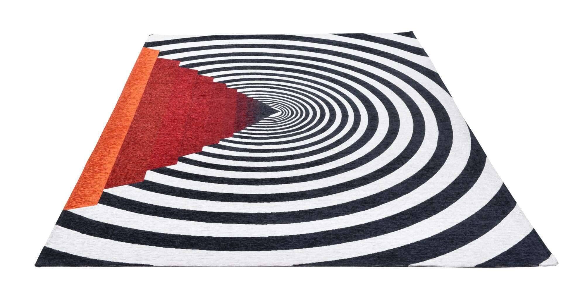 Cosima_GF-117_203RedMulti_426868_22 Cosima GF-117 Teppich Flachgewebe Modernes Design