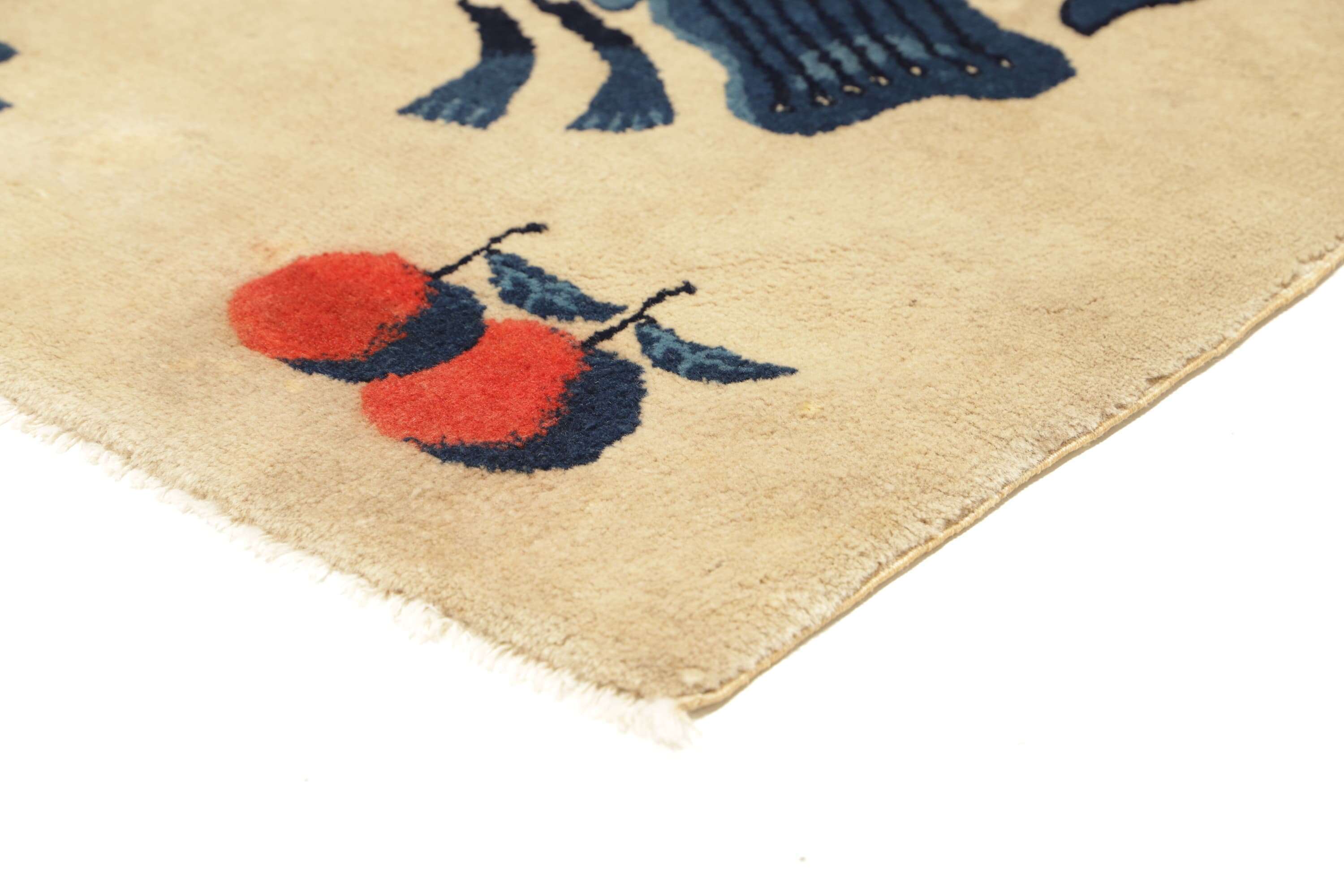 Teppich China Antik 080x152 cm Handgeknüpft Wolle