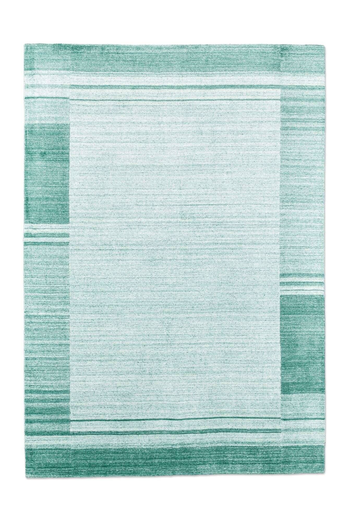 nevadaviscose_zo-1212-16_300green_404919_1 Teppich Modern Nevada Viscose Handgewebt 160x230cm türkis grün