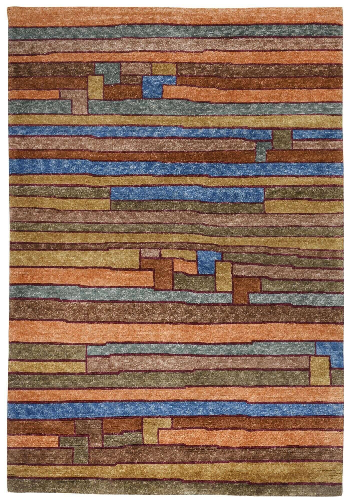 Talonga_RS682_455terramulti_412488_1 Talonga Nepalteppich ca: 162 x 236 cm Handgeknüpft