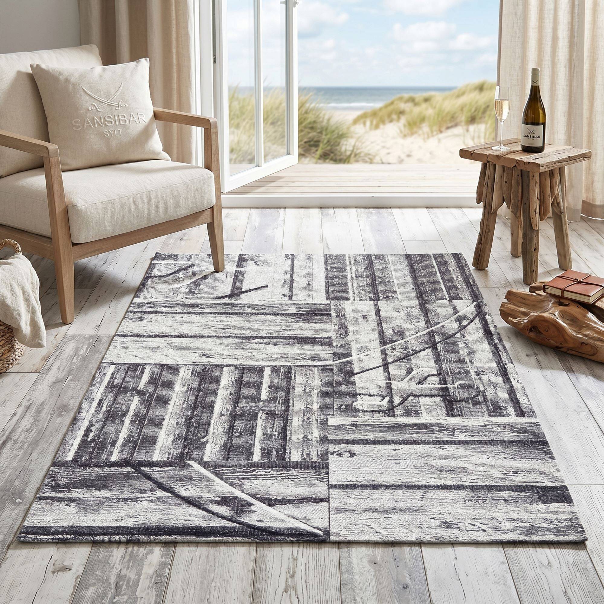 Sansibar Flachgewebe Design Teppich Keitum Sansibar Flachgewebe Design Teppich Keitum