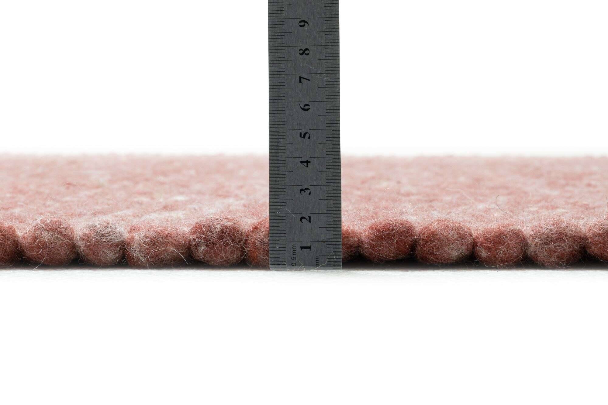 hoernum_uni_200red_430184_5 Sansibar Handwebteppich Hörnum aus reiner Schurwolle