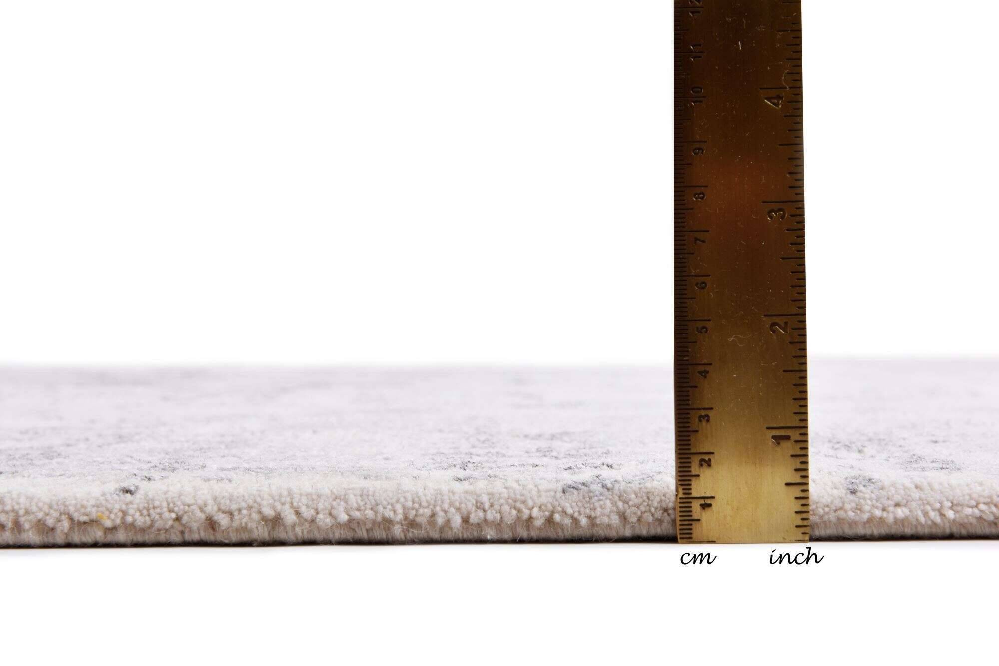 patanalo3010_c3575_567beigesilver_416944_5 Nepal Teppich Patan Alo 30/10 Seide Wolle Design 244x303cm