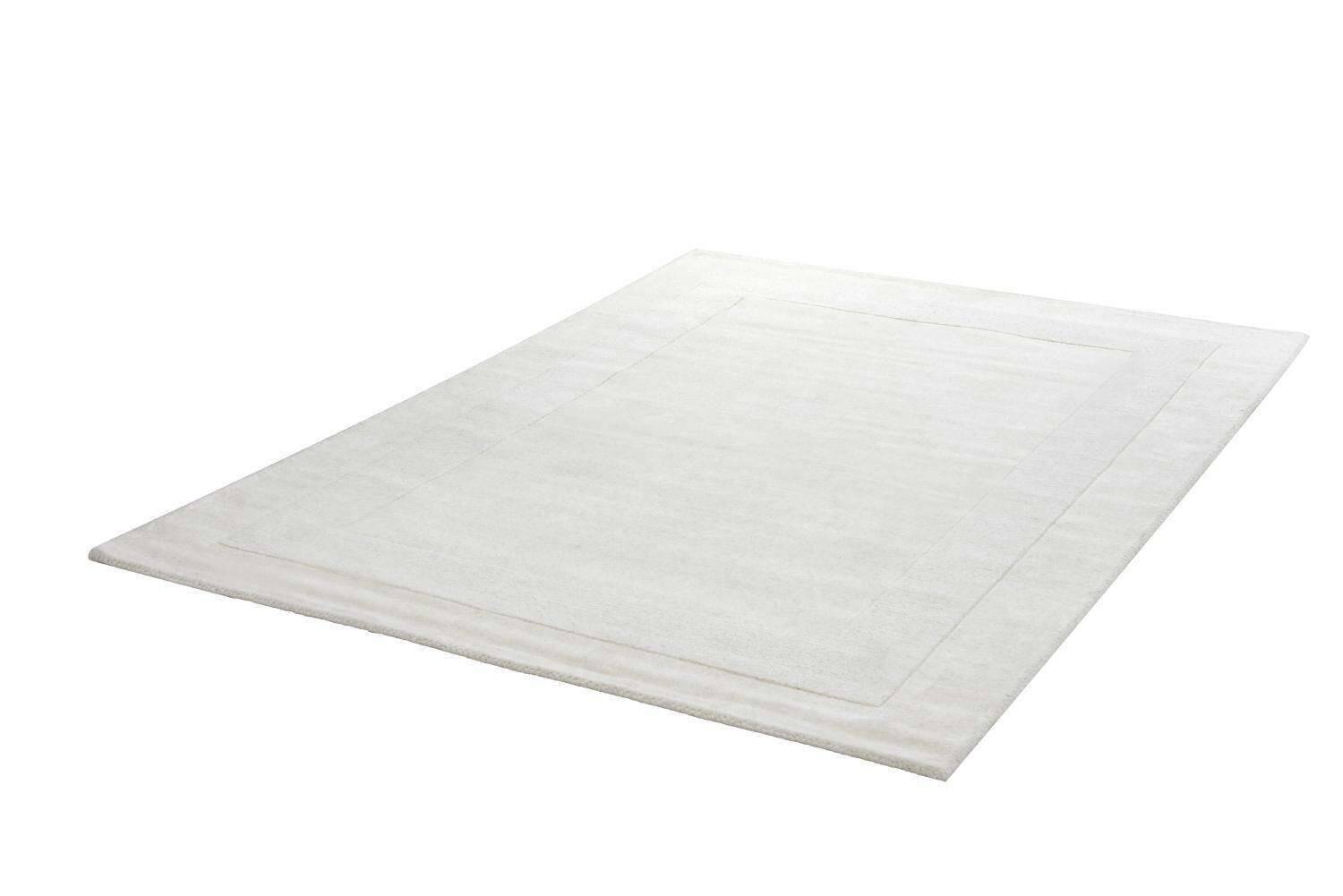 USEDOM_8301_580CREME_414465_2RcC6jPLODZ3g6l Wollteppich Usedom Handgewebt Bordüre Schurwolle