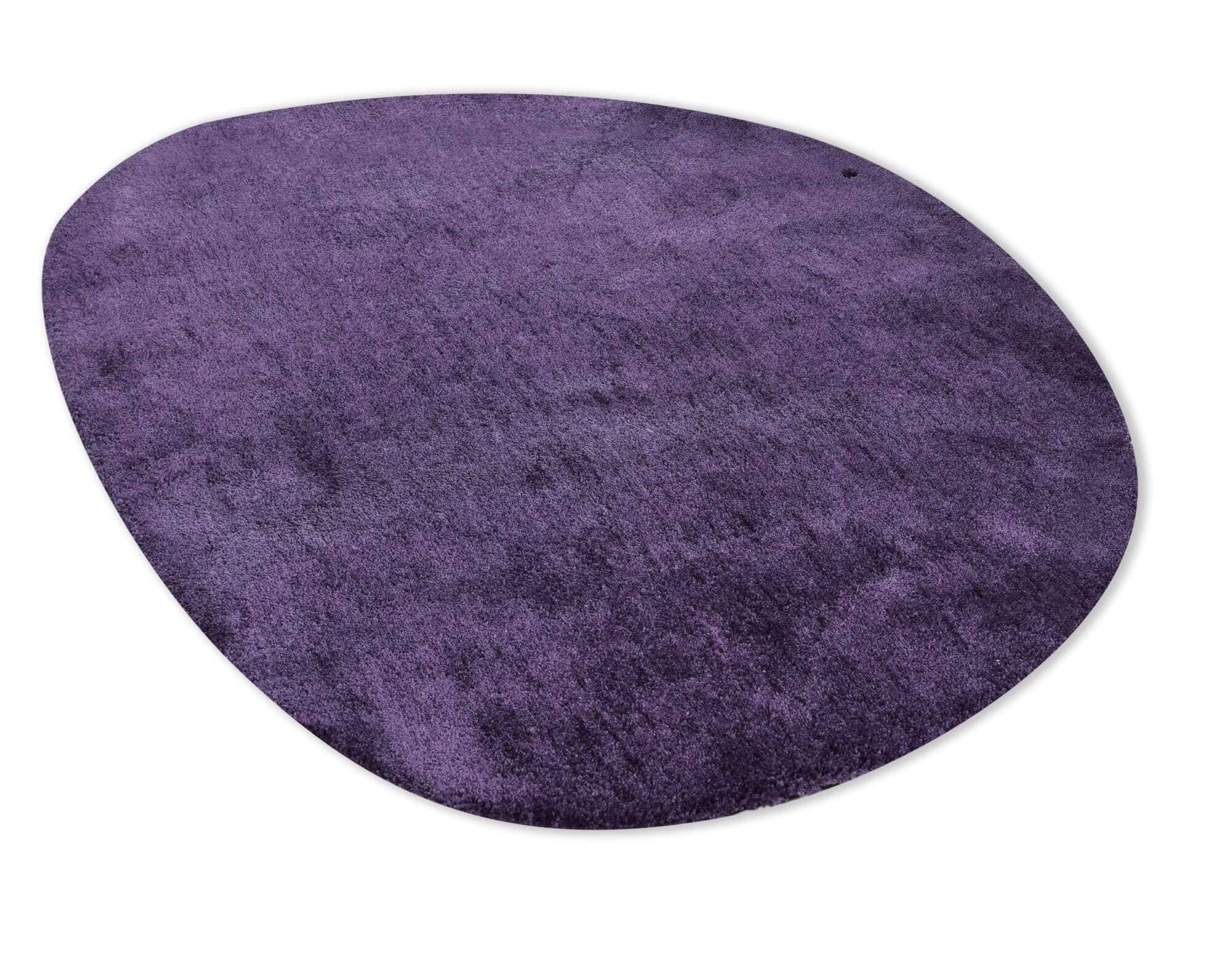 Cozy_uni_pebble_750purple_426157_2 Tom Tailor COZY PEBBLE UNI Teppich Formteppich