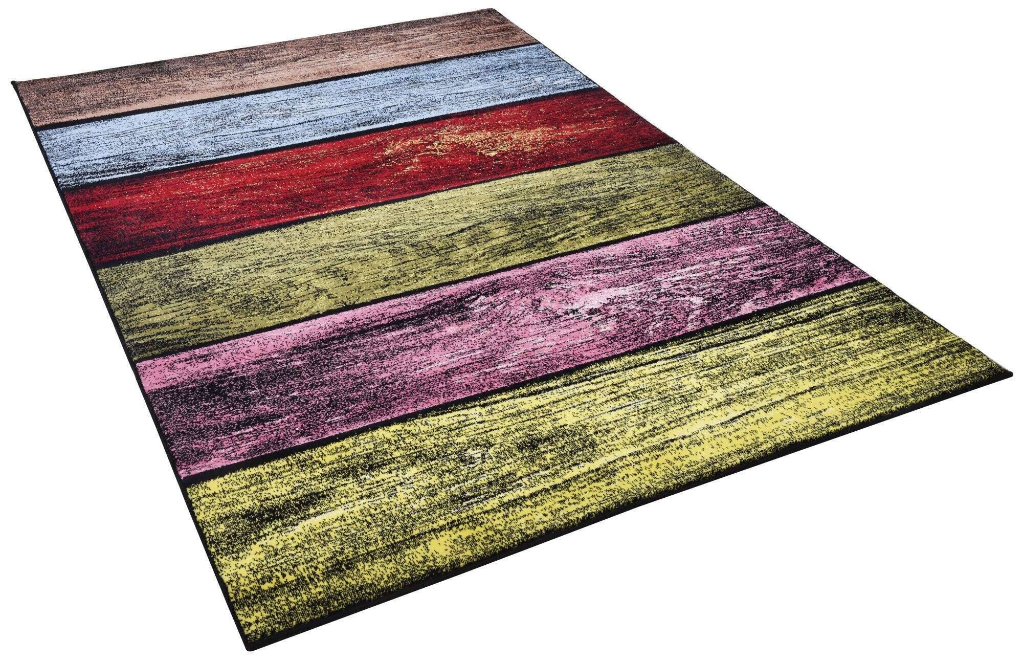 Design Teppich Galerie 618 Schurwolle Natur Teppich