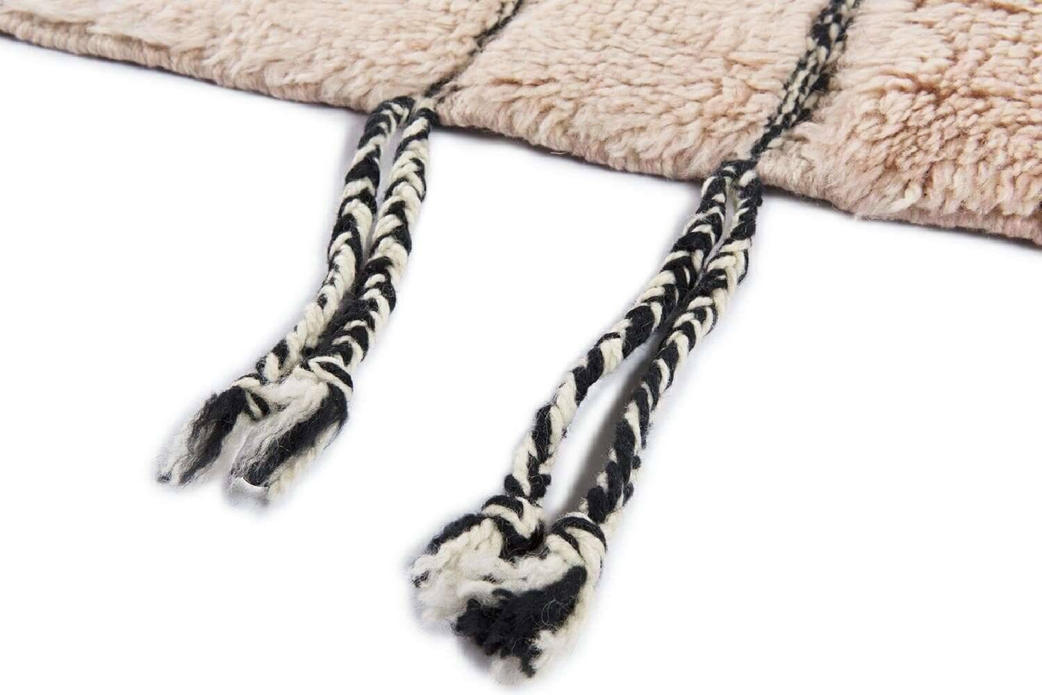 BeniOurain_PP65_231rose_418794_3-2 Teppich Beni Ourain Design 207x325 cm Wolle