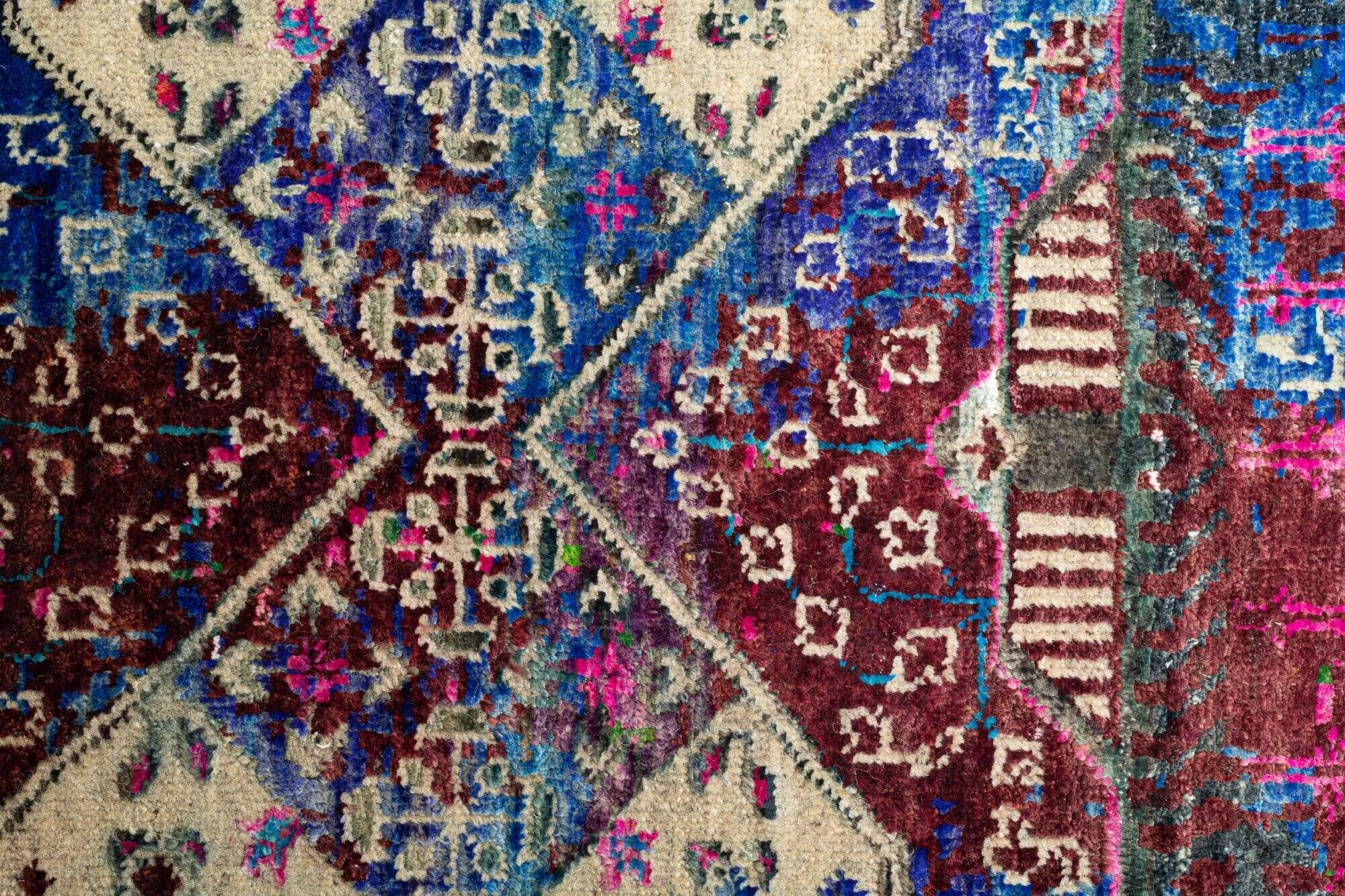 sarisuperior_4690_113naturalmulti_431441_3 Sari Superior Teppich Orient Handgeknüpft im Wunschmaß