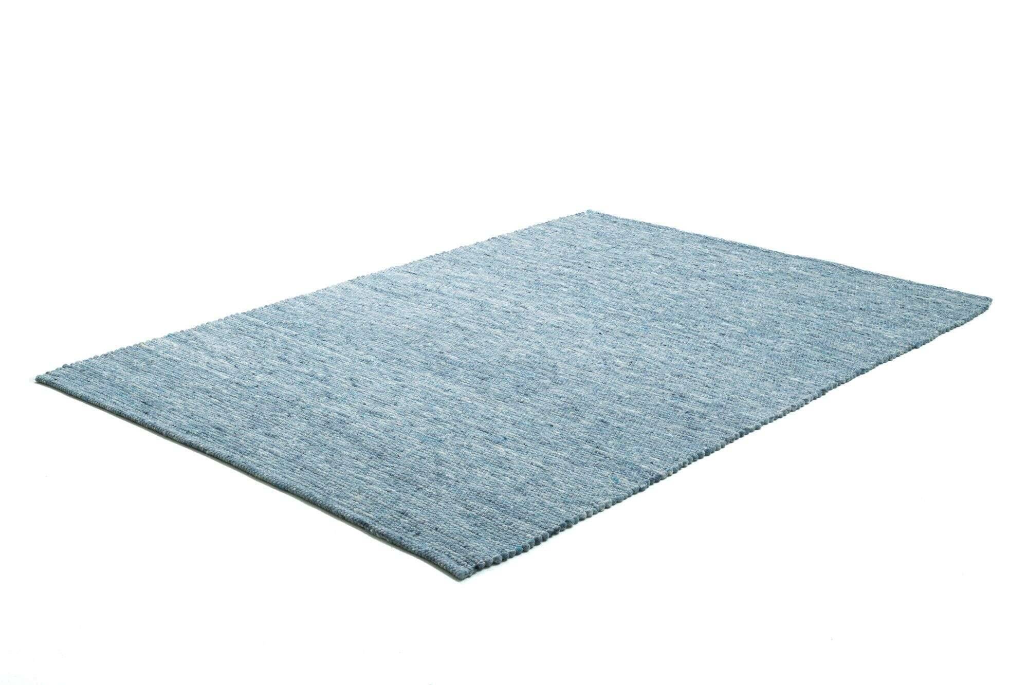 hoernum_uni_700blue_430208_2 Sansibar Handwebteppich Hörnum aus reiner Schurwolle