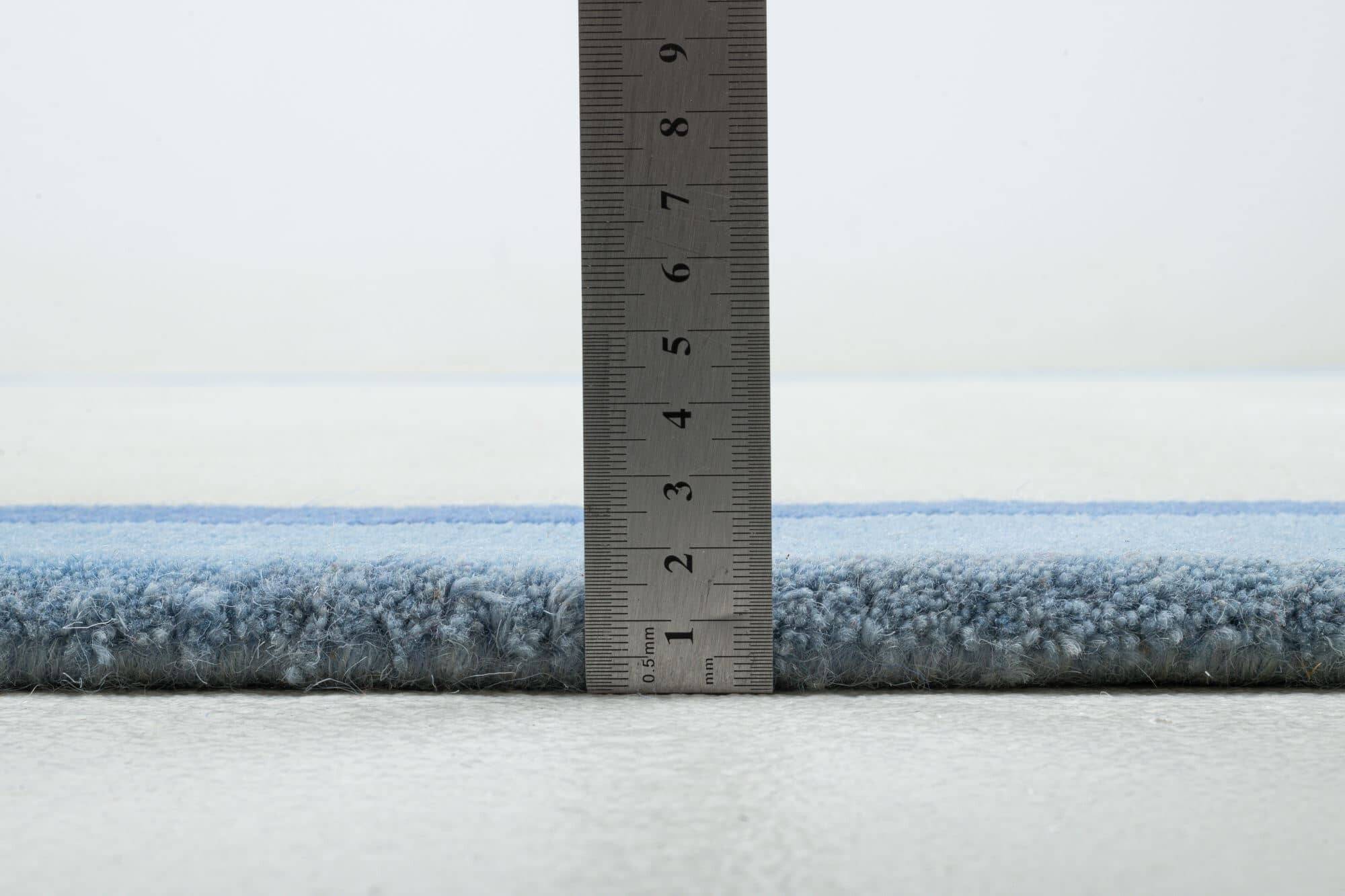 Handgeknüpfter Teppich KAILASH Schurwolle Viskose Wunschmaß Handgeknüpfter Teppich KAILASH Schurwolle Viskose Wunschmaß