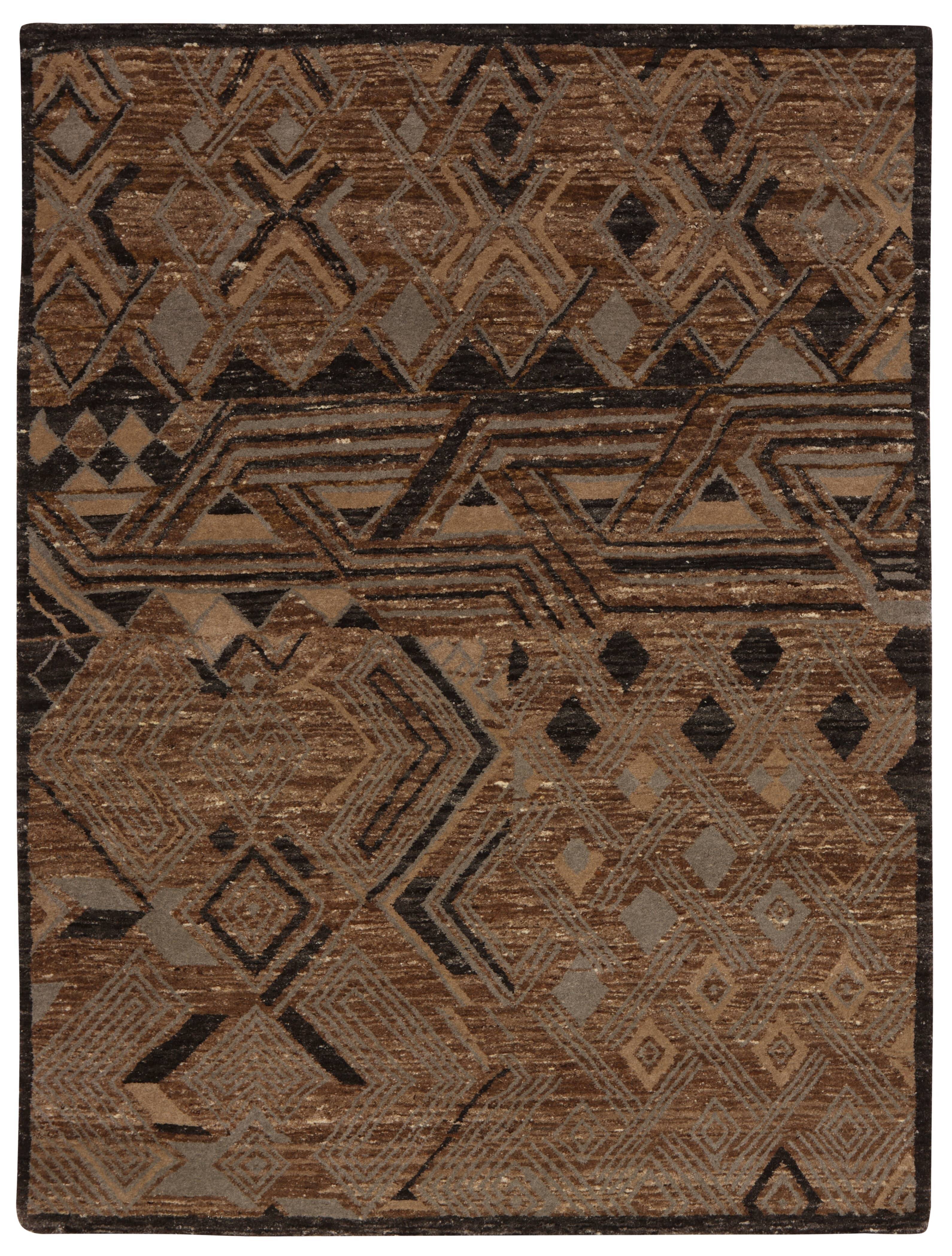 Wunschmaß Teppich Lomato-Showa-4 Handgeknüpft Designteppich Wunschmaß Teppich Lomato-Showa-4 Handgeknüpft Designteppich