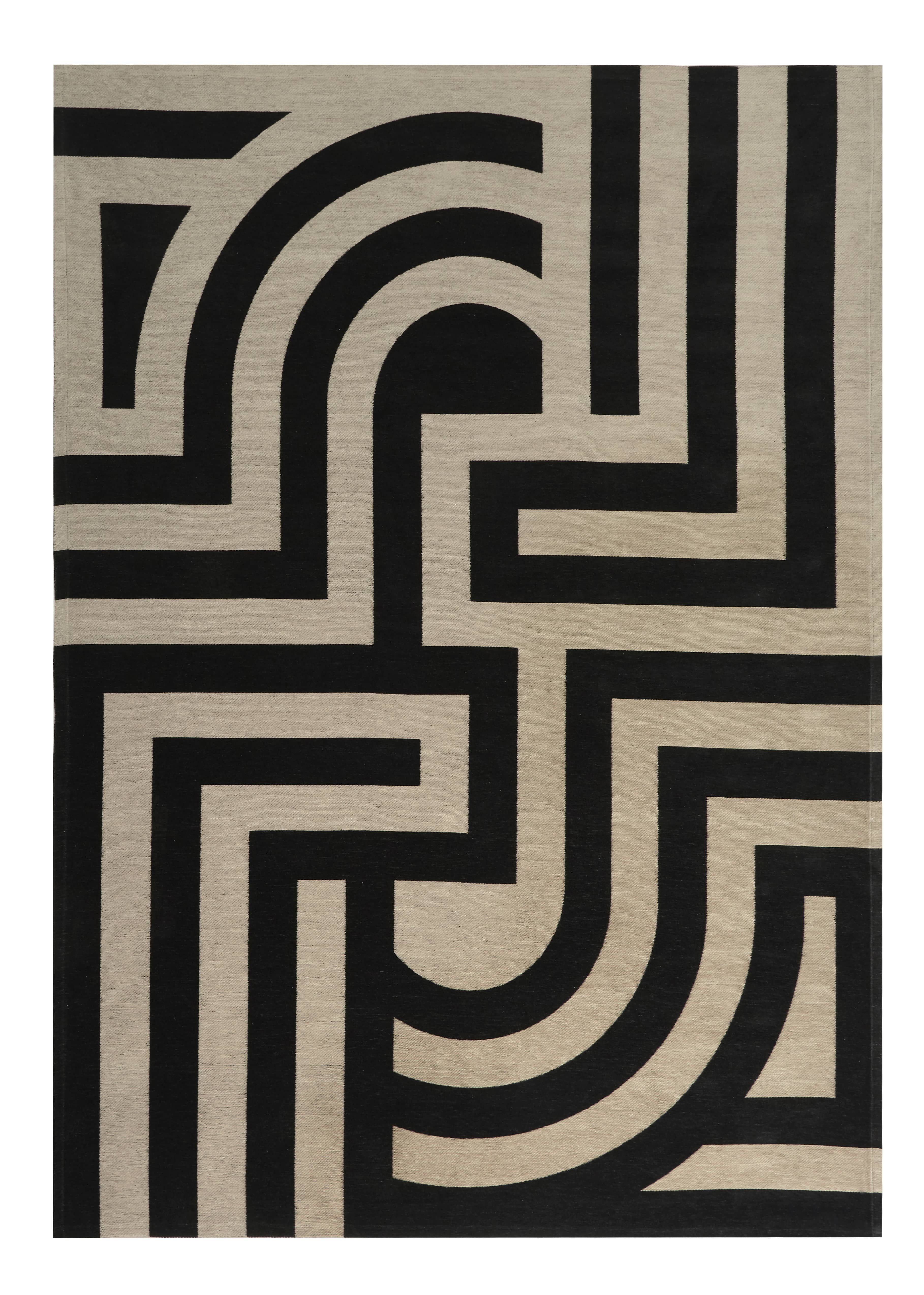 Moderner Teppich TIFFANY BLACK - Waschbarer Teppich Moderner Teppich TIFFANY BLACK - Waschbarer Teppich